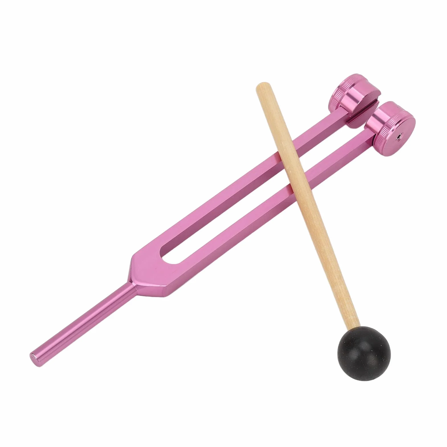 Juego de Diapasones Sanadores 128Hz de Aluminio con Llave Allen y Martillo para Yoga y Meditación