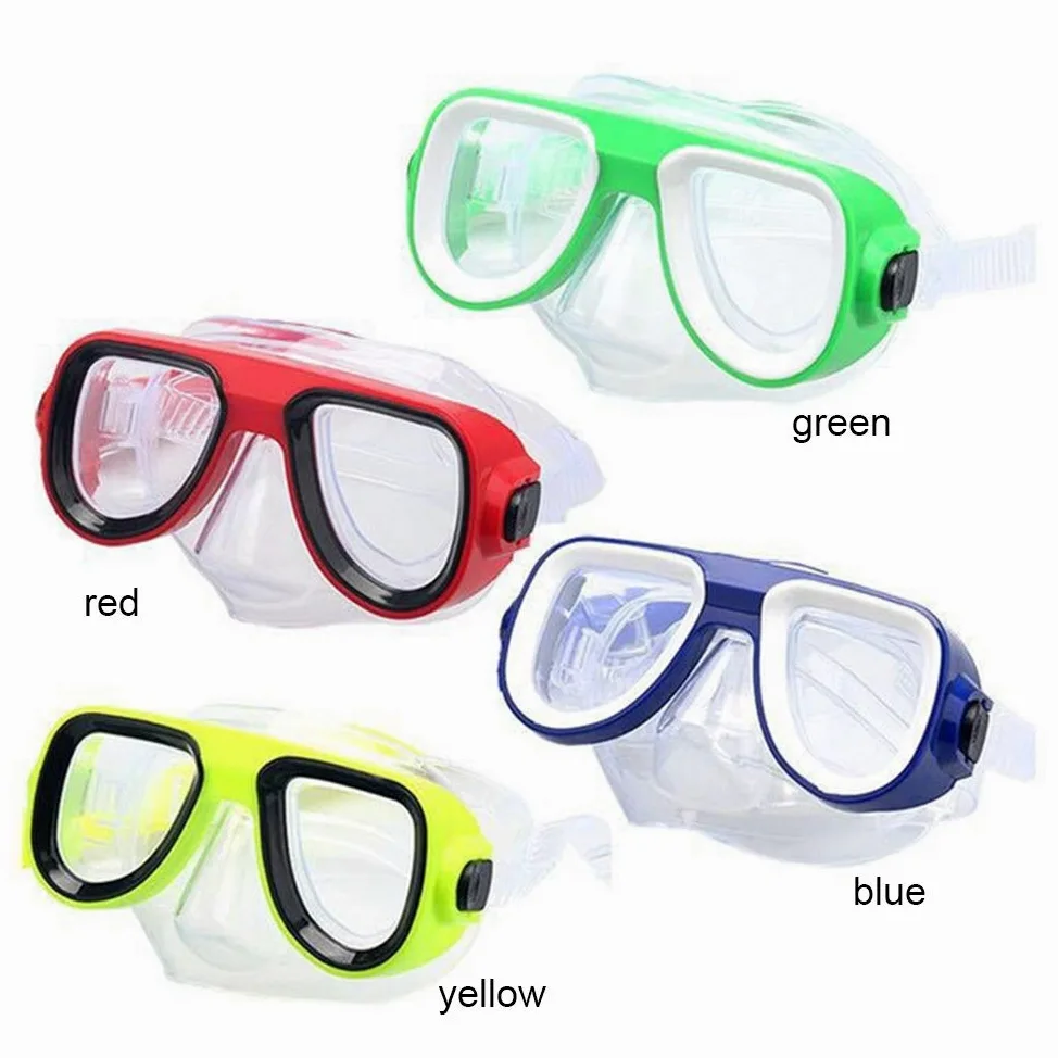 JINGYAN Gafas de natación 1 Pieza de Silicona Anti-Niebla máscara Buceo Gafas Espejo Suave y cómodo natación Proteger