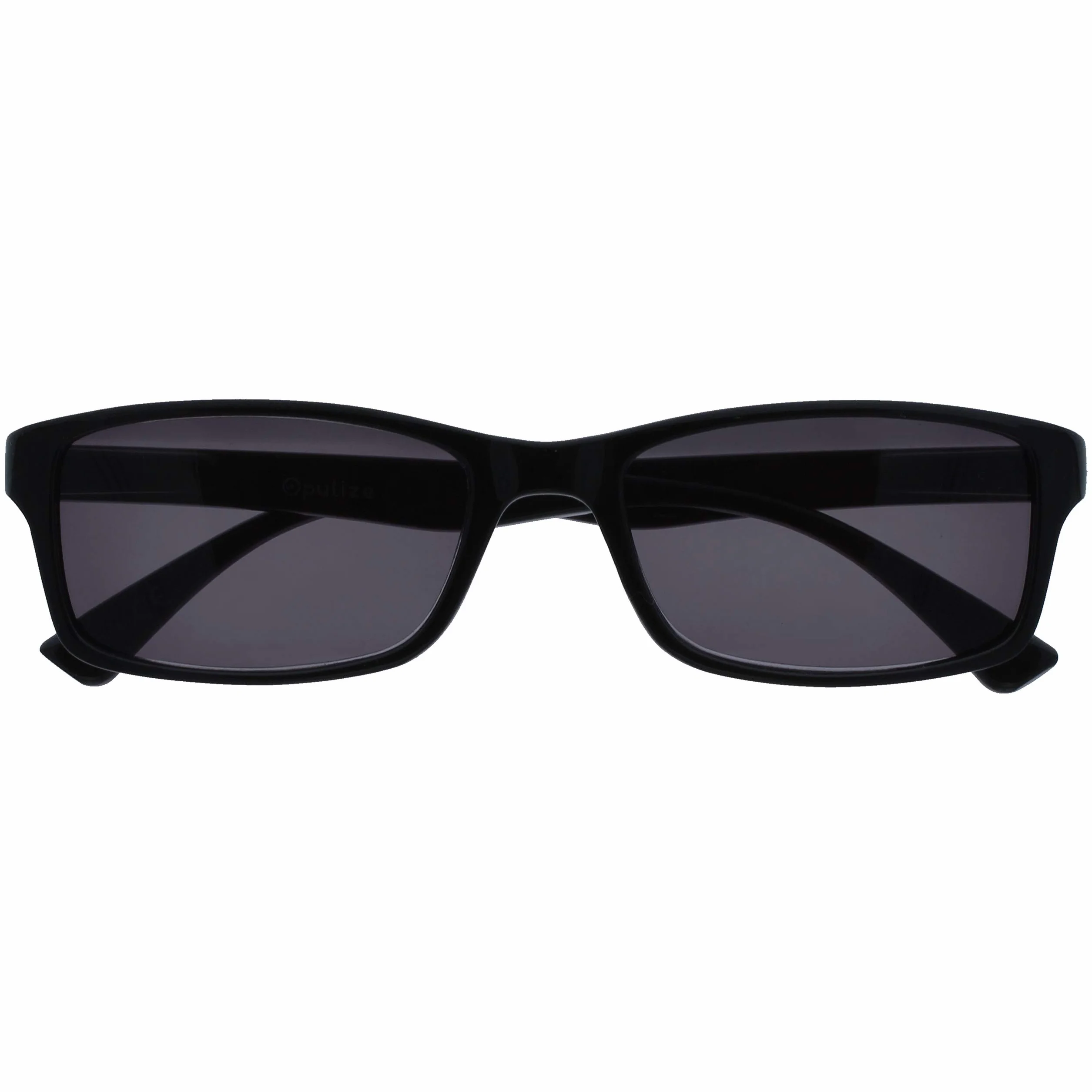 OPULIZE Gafas De Lectura Negro UV400 Estilo Diseñador +2,00