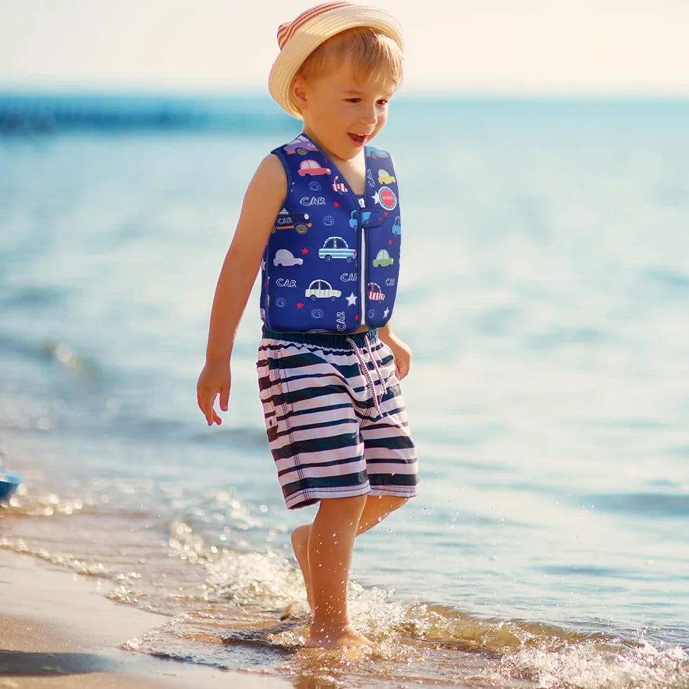 Floaties - Bañador Flotante para niños pequeños, con Ajustable, Unisex