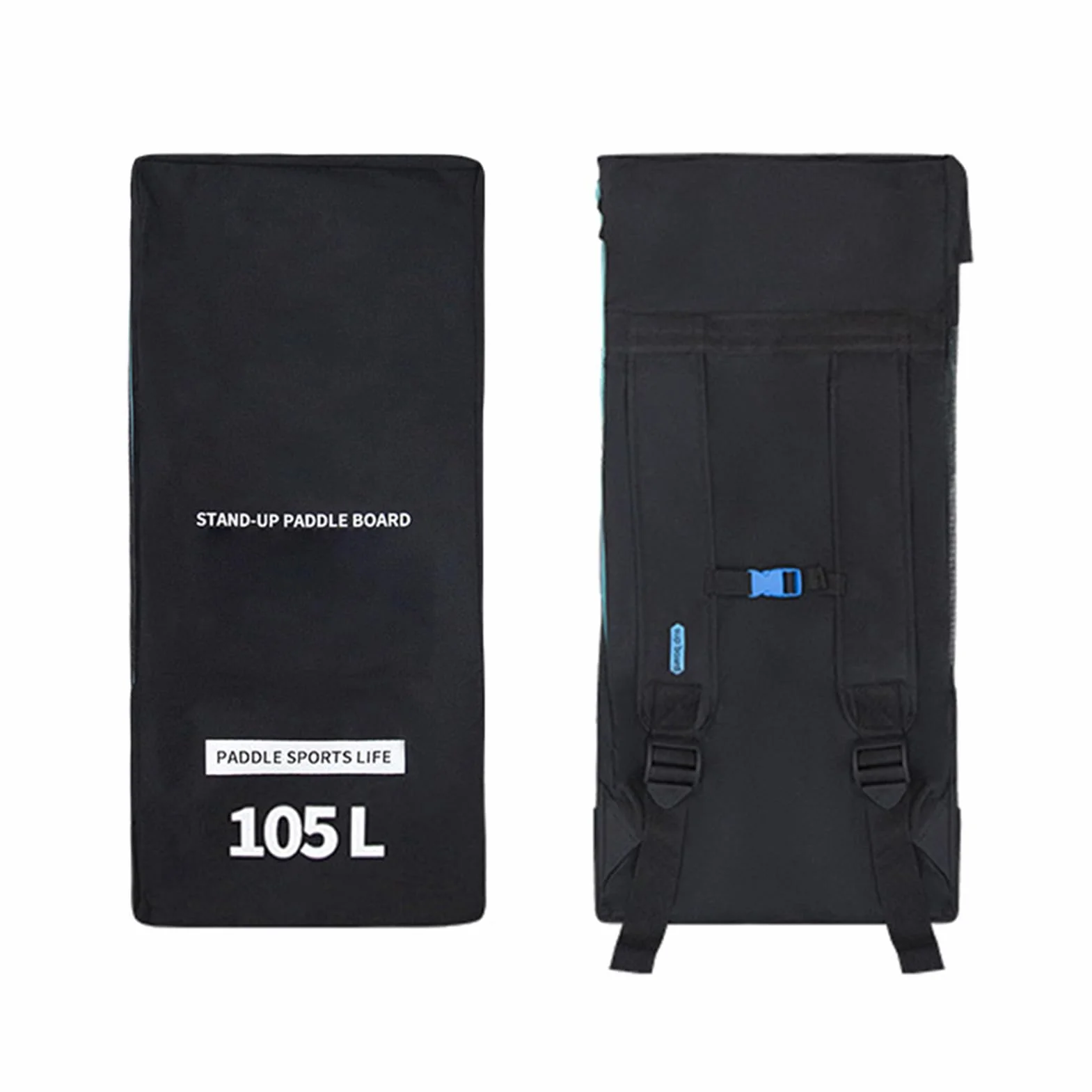Kavolet Bolsa hinchable para tabla de surf, mochila de viaje para SUP, 80L/105L/125L opcional