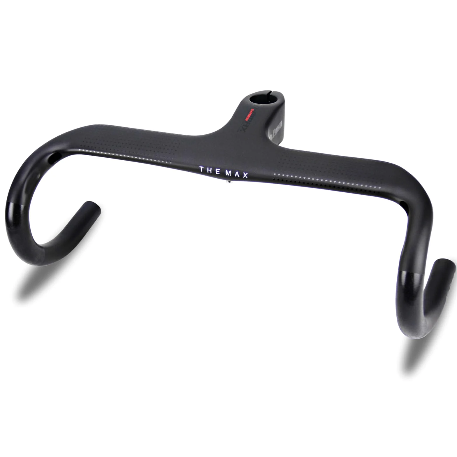 Manillar integrado carbono manillar bicicleta carretera Alfa PASCA manillar carbono carretera bicicleta 1" 1/8 enrutamiento interno UD mate 440 * 120