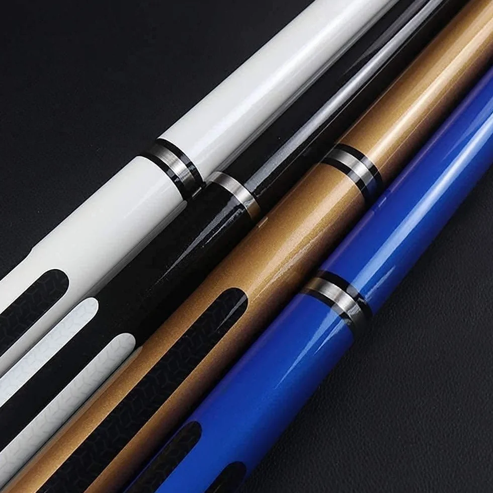 PIOKUHB Snooker Cue Taco de Billar de Arce 58" 19-20 onzas Cabezal 10,5 mm 1/2 Accesorio