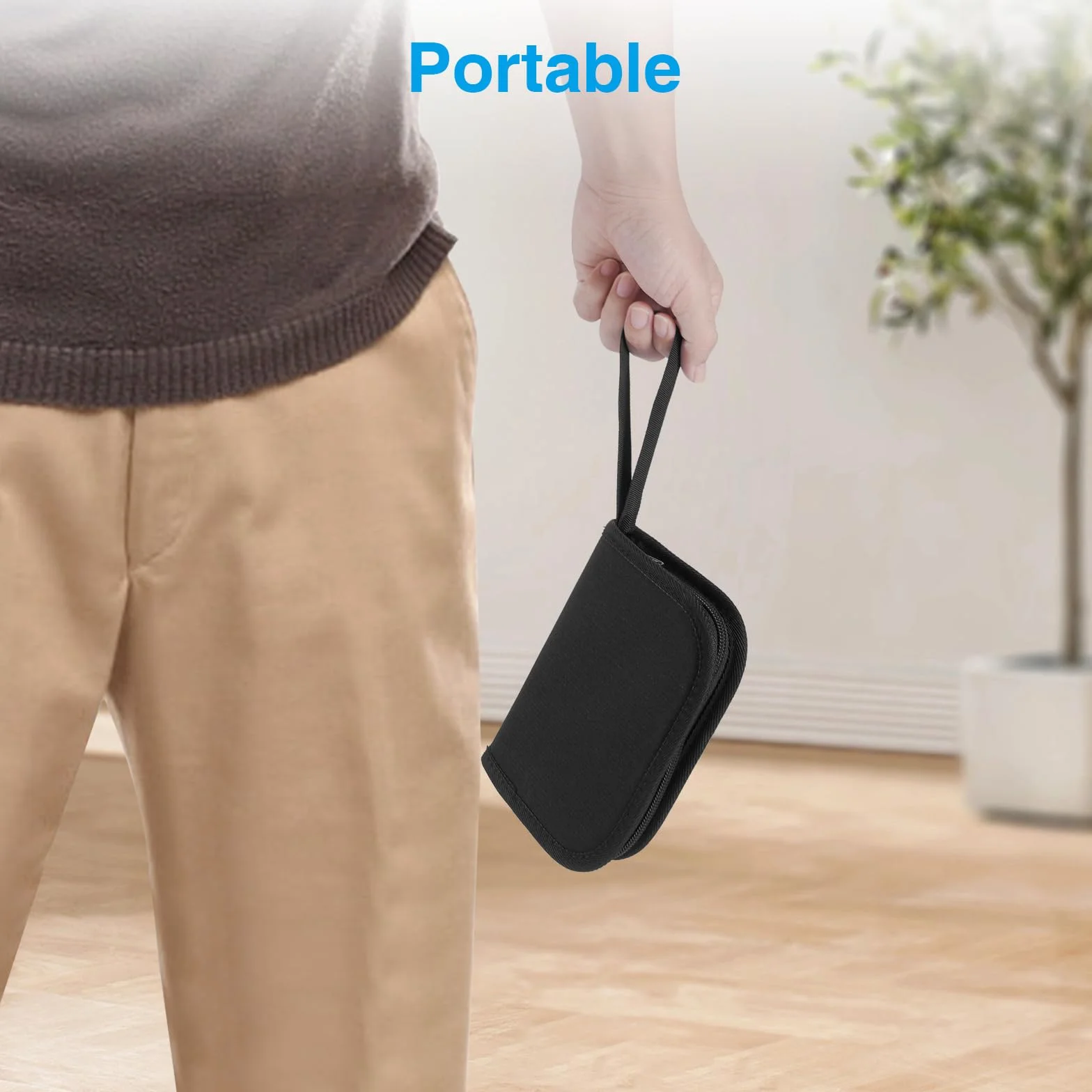 MEDMAX Estuche Suministros Diabetes Bolsa Organizadora Medidor Glucosa Portátil