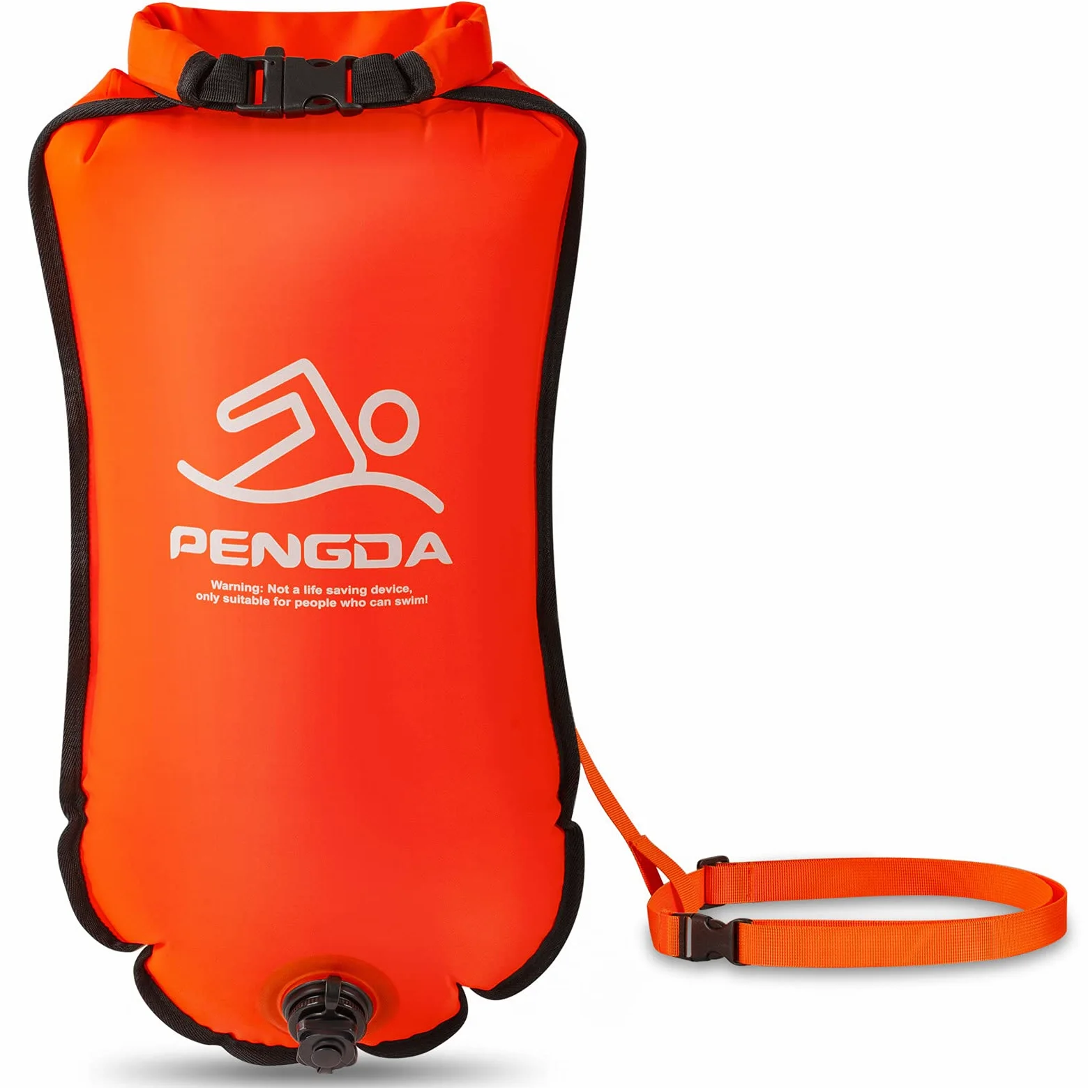 PENGDA Boya de natación 20L natación de Seguridad, natación en Aguas Abiertas y Triathlon, boya de natación para kayakistas, triatletas de Aguas Abiertas, surfistas, natación, canotaje