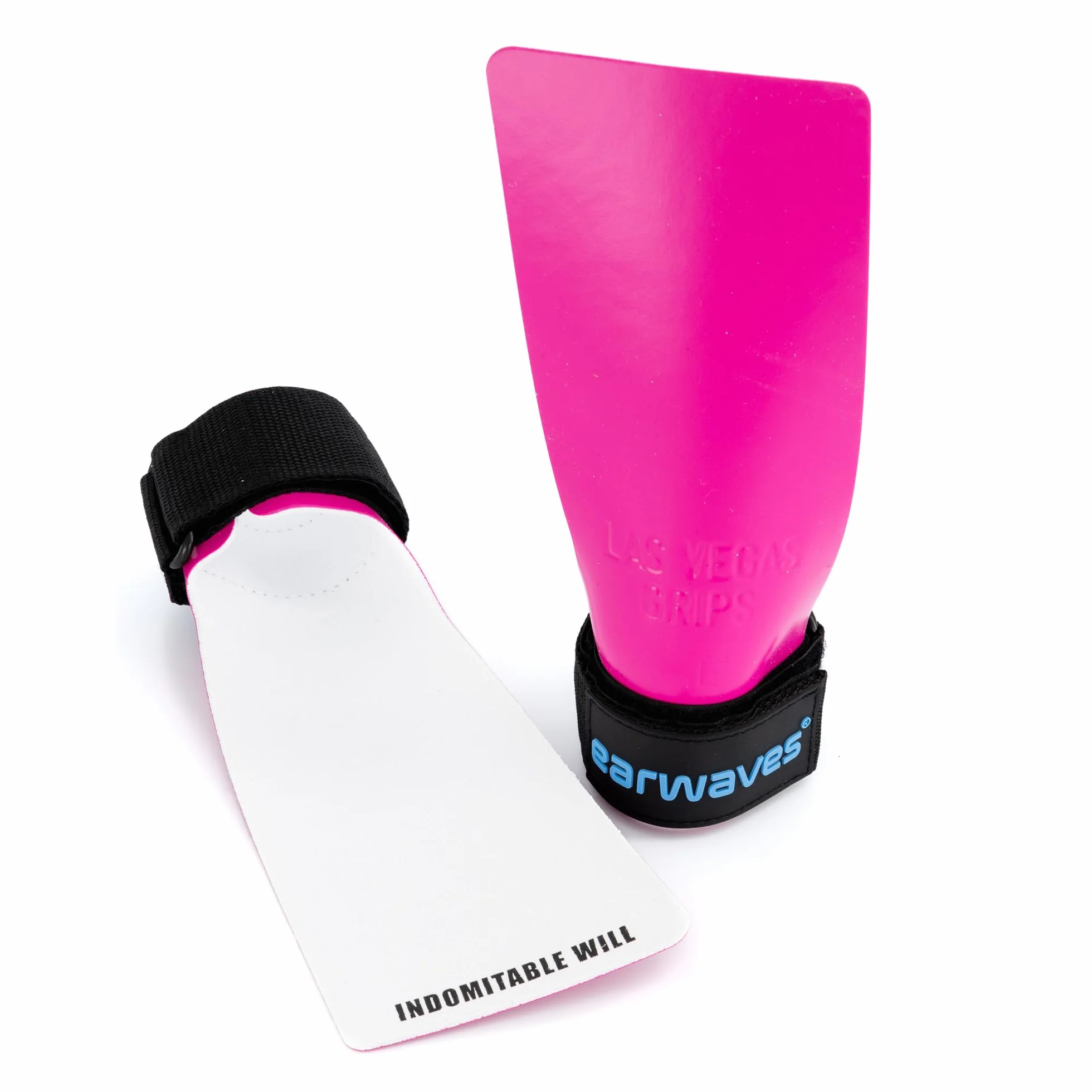 Earwaves® Las Vegas™ Grips No Chalk I Calleras Sin Magnesio I Tejido sintético Ultra-adherente Antideslizante I Más repeticiones I Atletas Ligeros I Fingerless Sin Agujeros