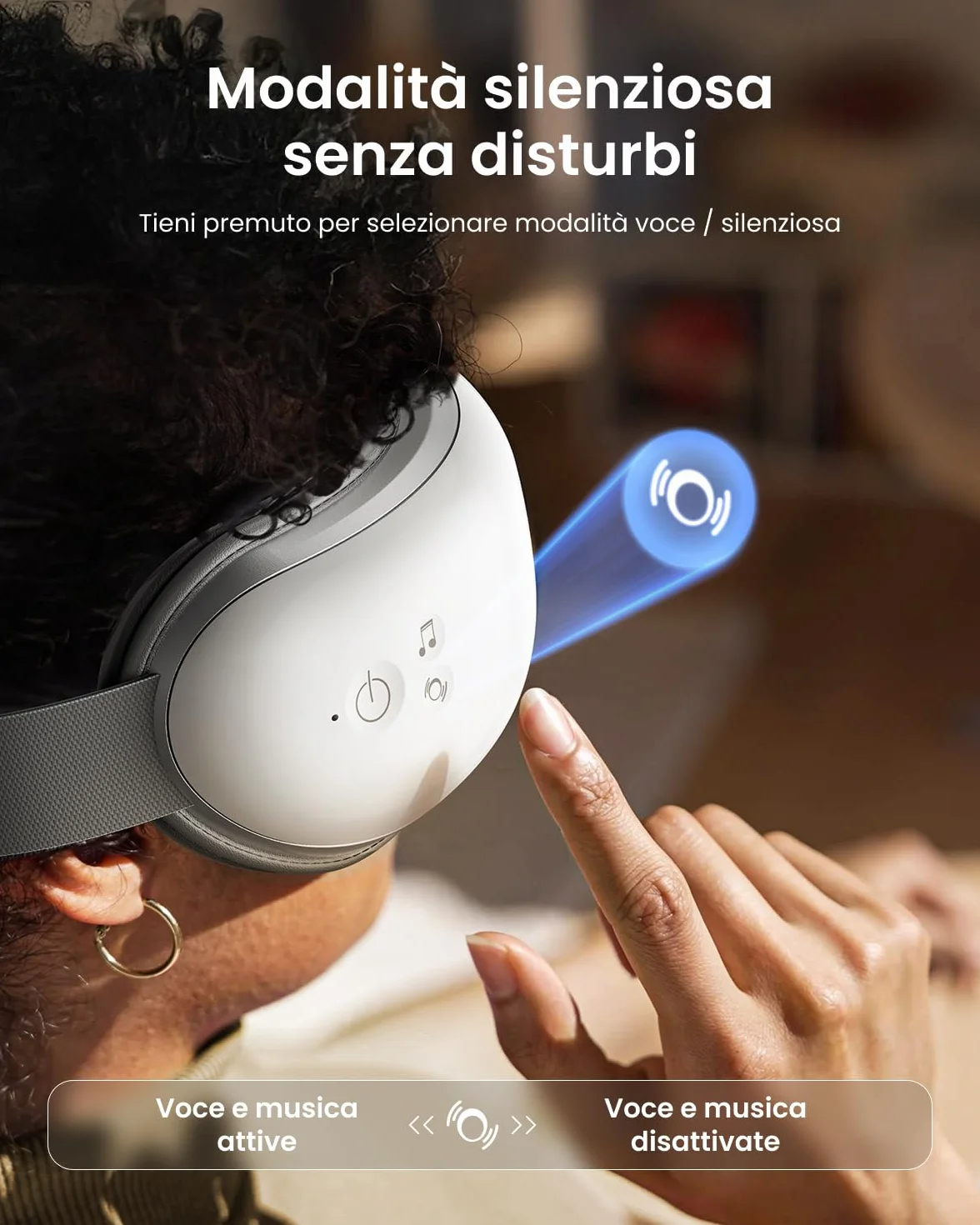 RENPHO Eyeris 1 Masajeador de ojos con calor Bluetooth Plegable para aliviar tensión ocular