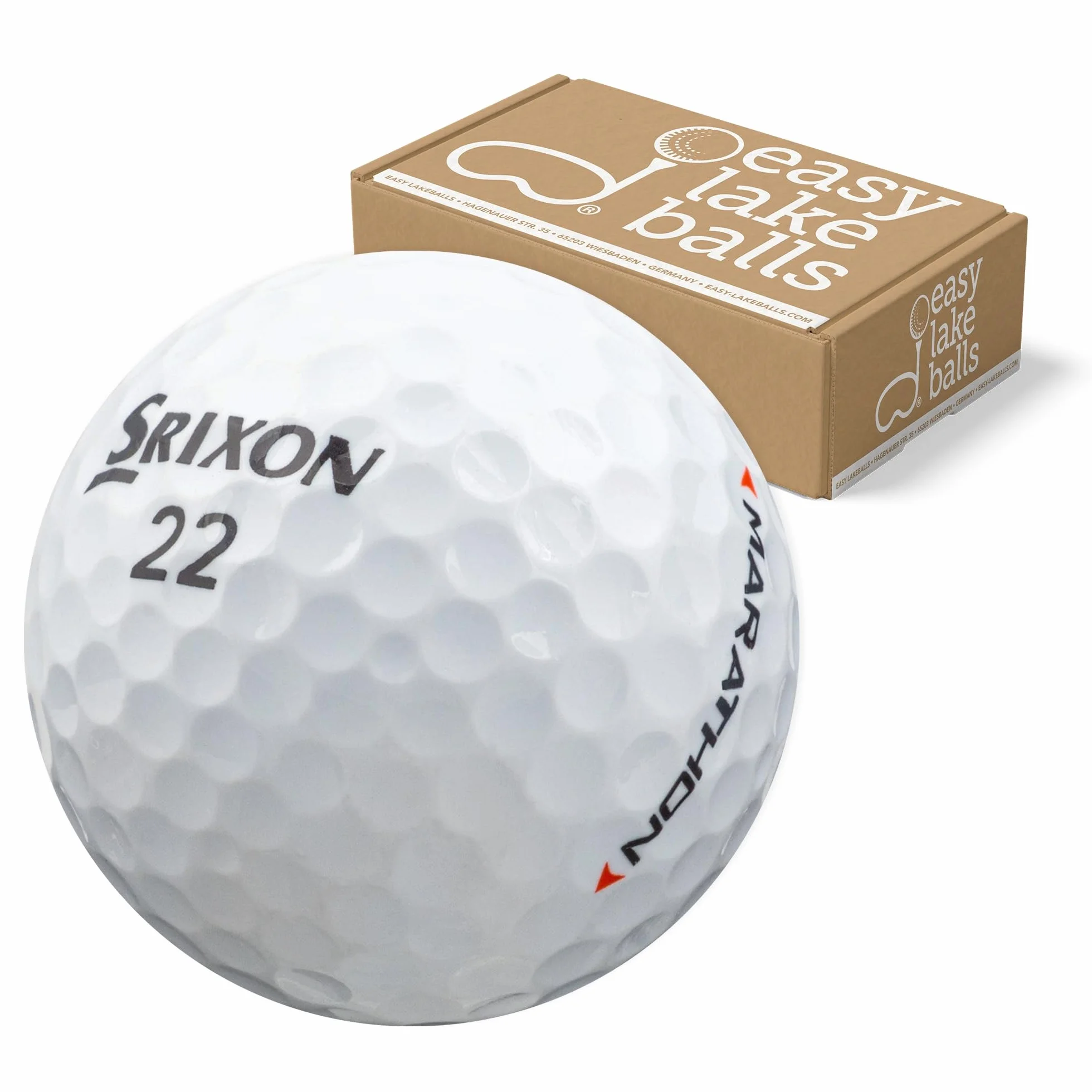 SRIXON Marathon Pelotas de Golf Recuperadas Lake Balls Calidad AAAA/AAA Pearl Grade
