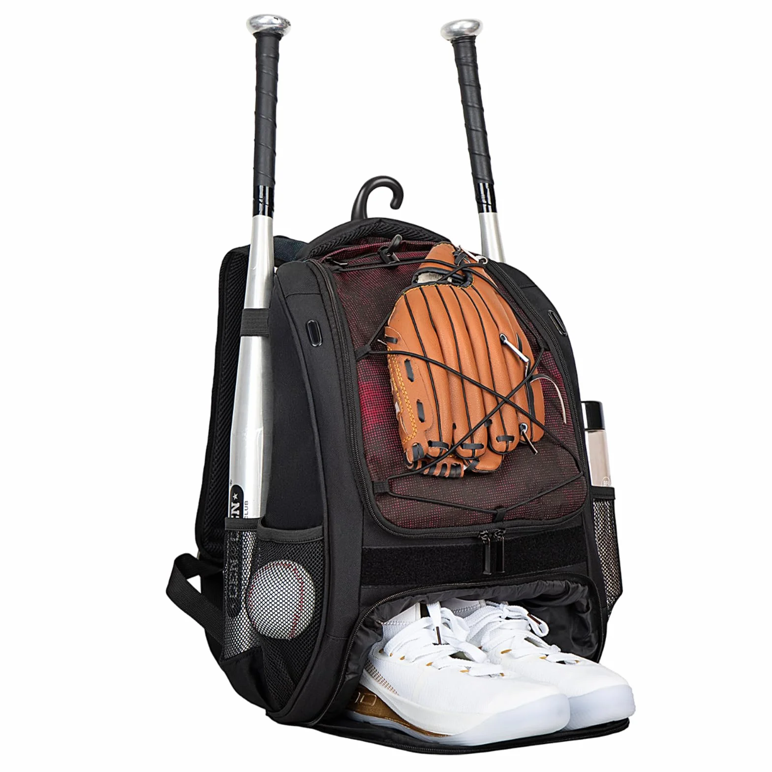 Bolsa de sóftbol y béisbol para niños, mochila con compartimento para zapatos, de gran capacidad