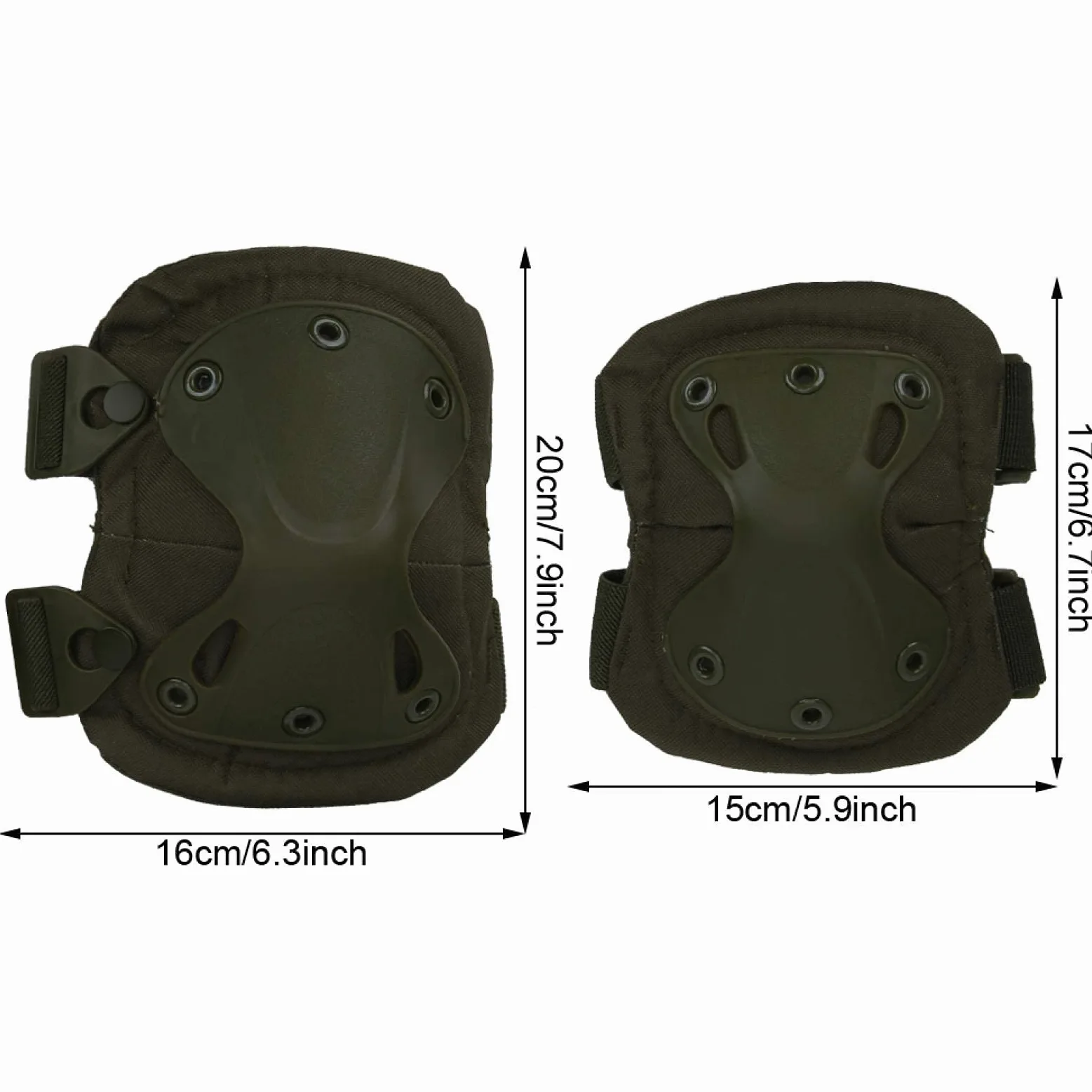 Rodillera Soporte para Codo Anti-Friction TPU + EVA Ligero, Equipo de protección Laboral, para Juegos de Campo, Escalada de montaña