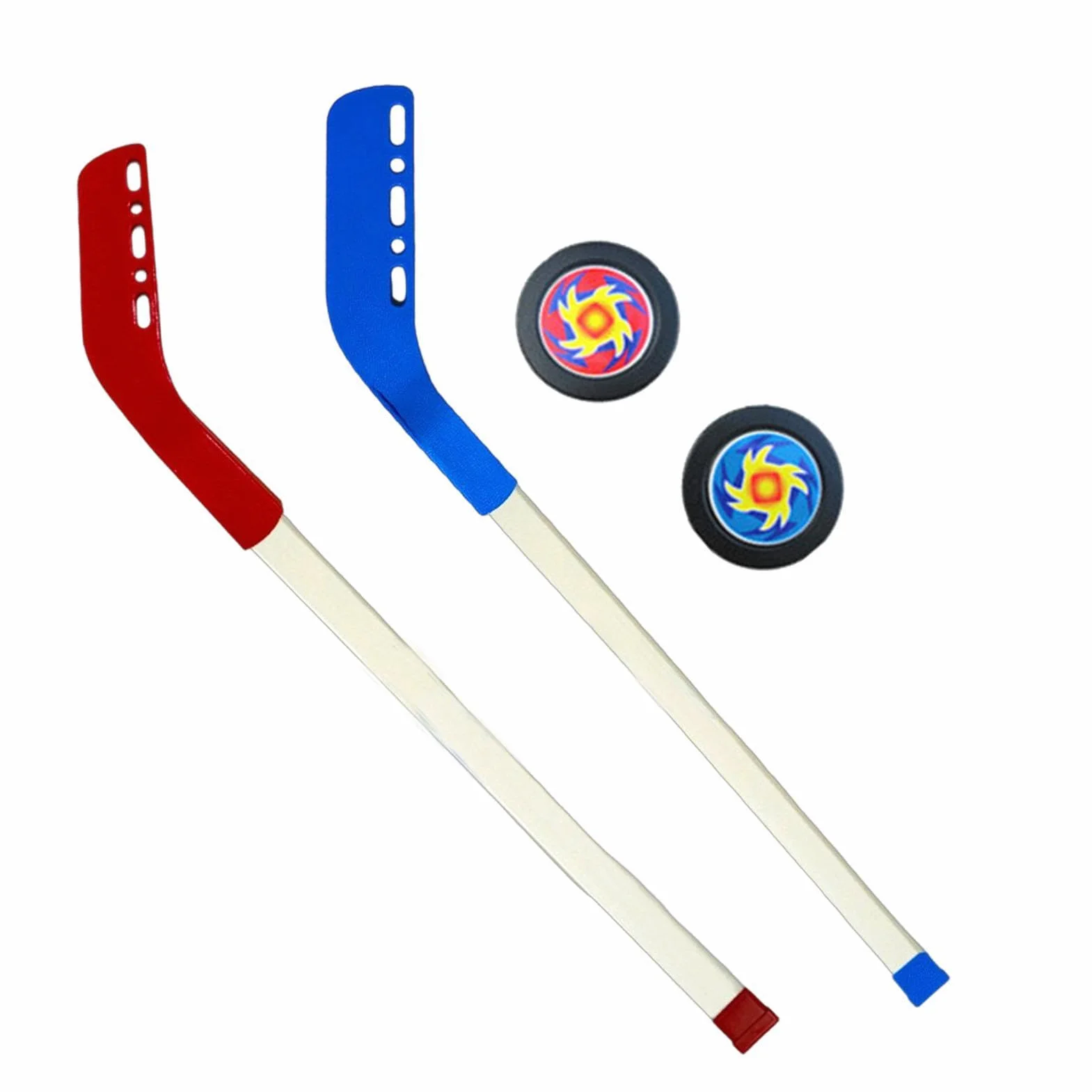Juego de palos de hockey sobre hielo - Juego de palos y pelotas de hockey callejero para niños - Equipo de entrenamiento de hockey juvenil, juego de iniciación de hockey perfecto, regalos de cumpleaño