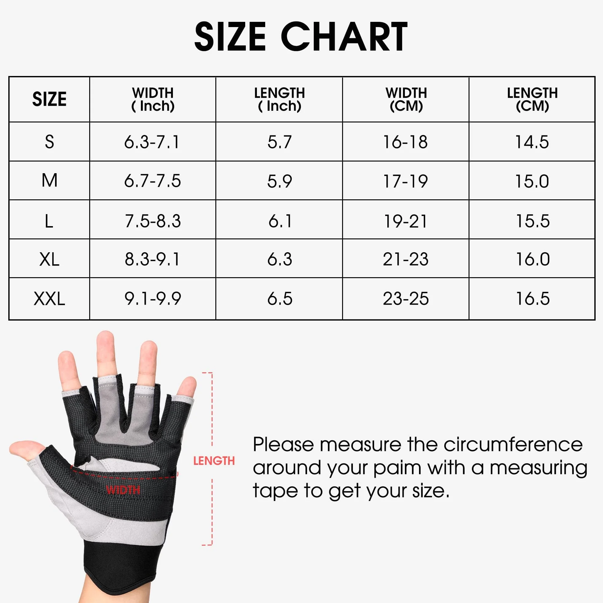 FitsT4 Sports Guantes de Vela con Dedos ¾ y Agarre Ideal para navegar, Yates, Deportes de Vela, Remo, Kayak, Pesca, Botes neumáticos, Deportes acuáticos con embarcaciones