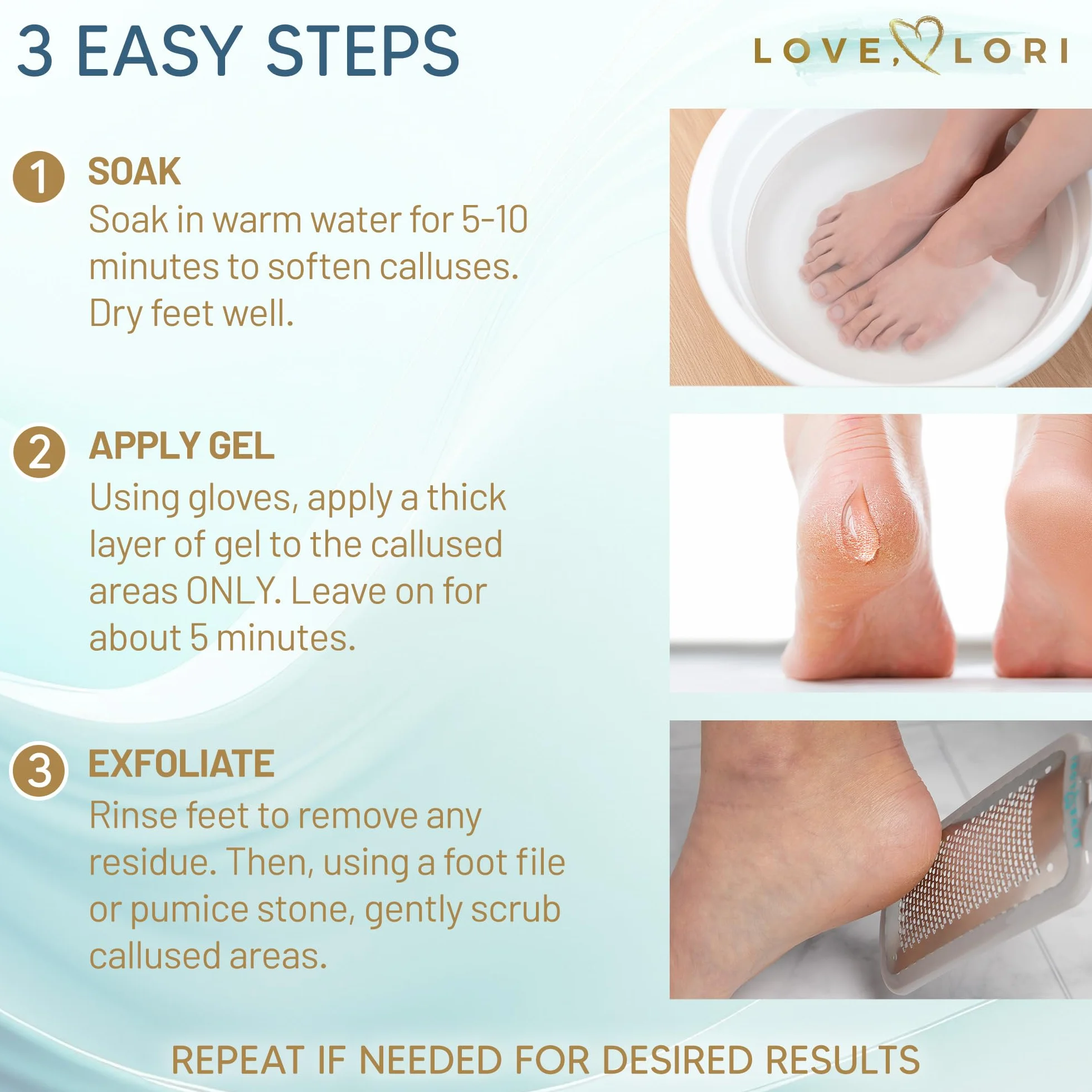 Removedor de Callos para Pies Extra Fuerte Gel 6 oz