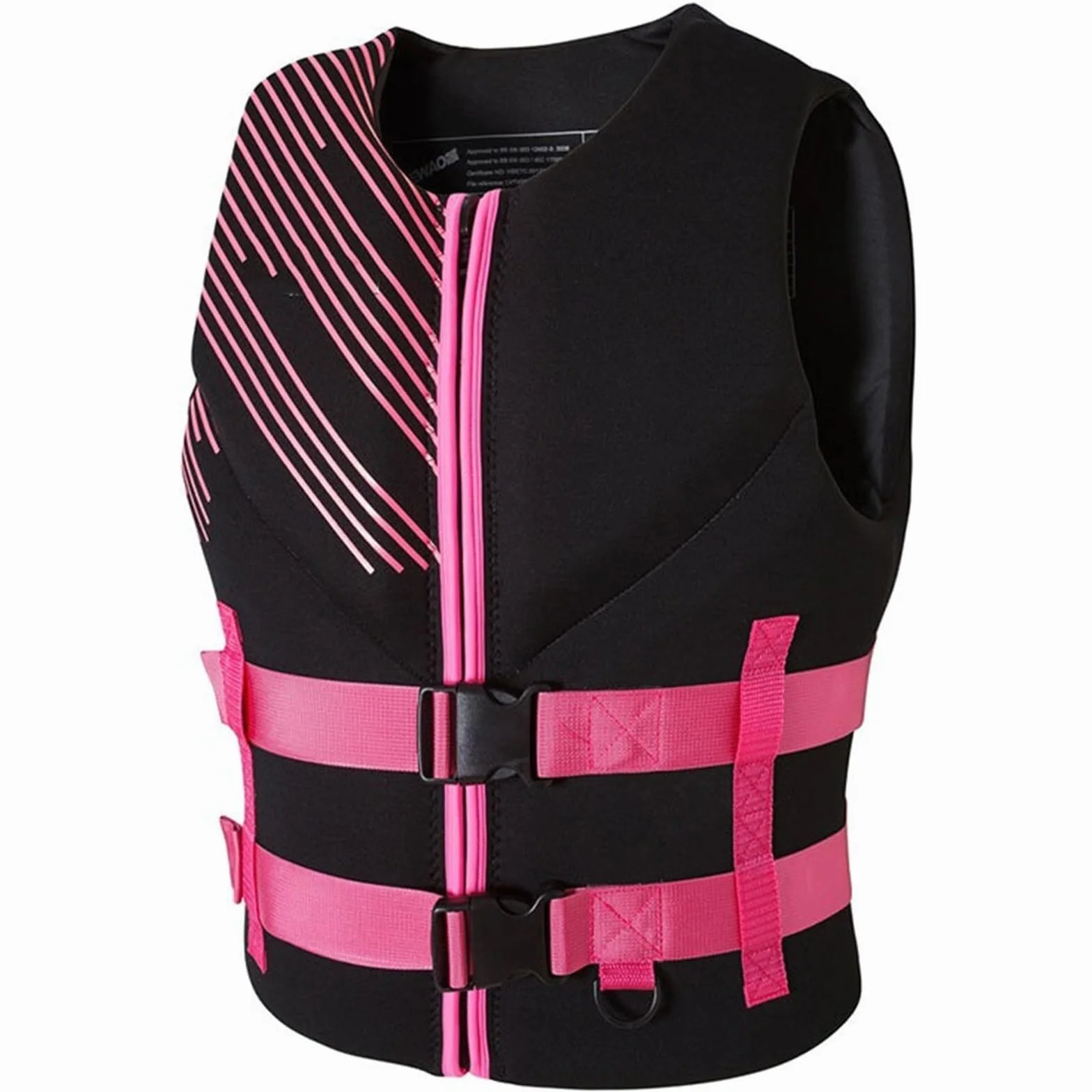 Chaleco de Surf con Cremallera y Cinturón Ajustable, Chaleco de Surf de Neopreno for Pesca, Kayak, Navegación, Deportes Acuáticos, Adultos, Hombres y Mujeres