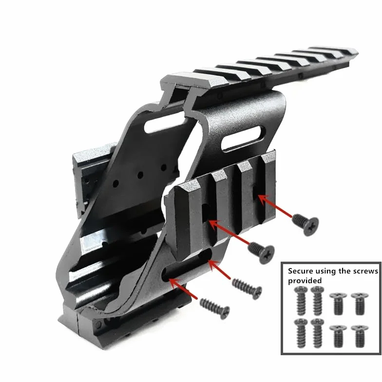 Pistola universal con soporte de peso ligero con riel Picatinny de 21 mm para G17 1911