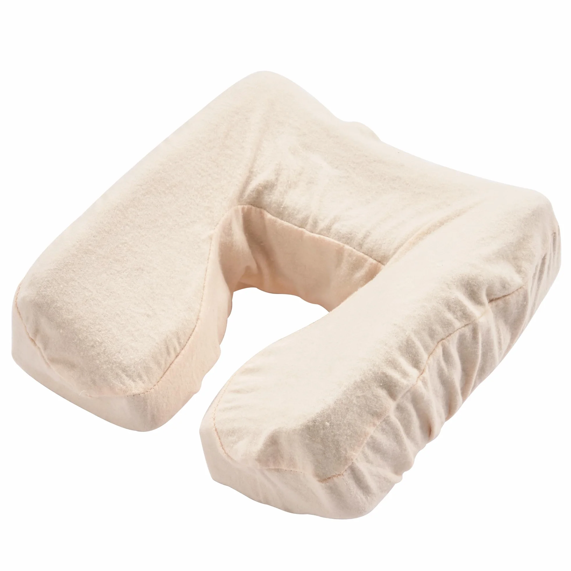 Master Massage Fundas de cabeza lavables 100% algodón para camilla de masaje, 6 unidades, crema