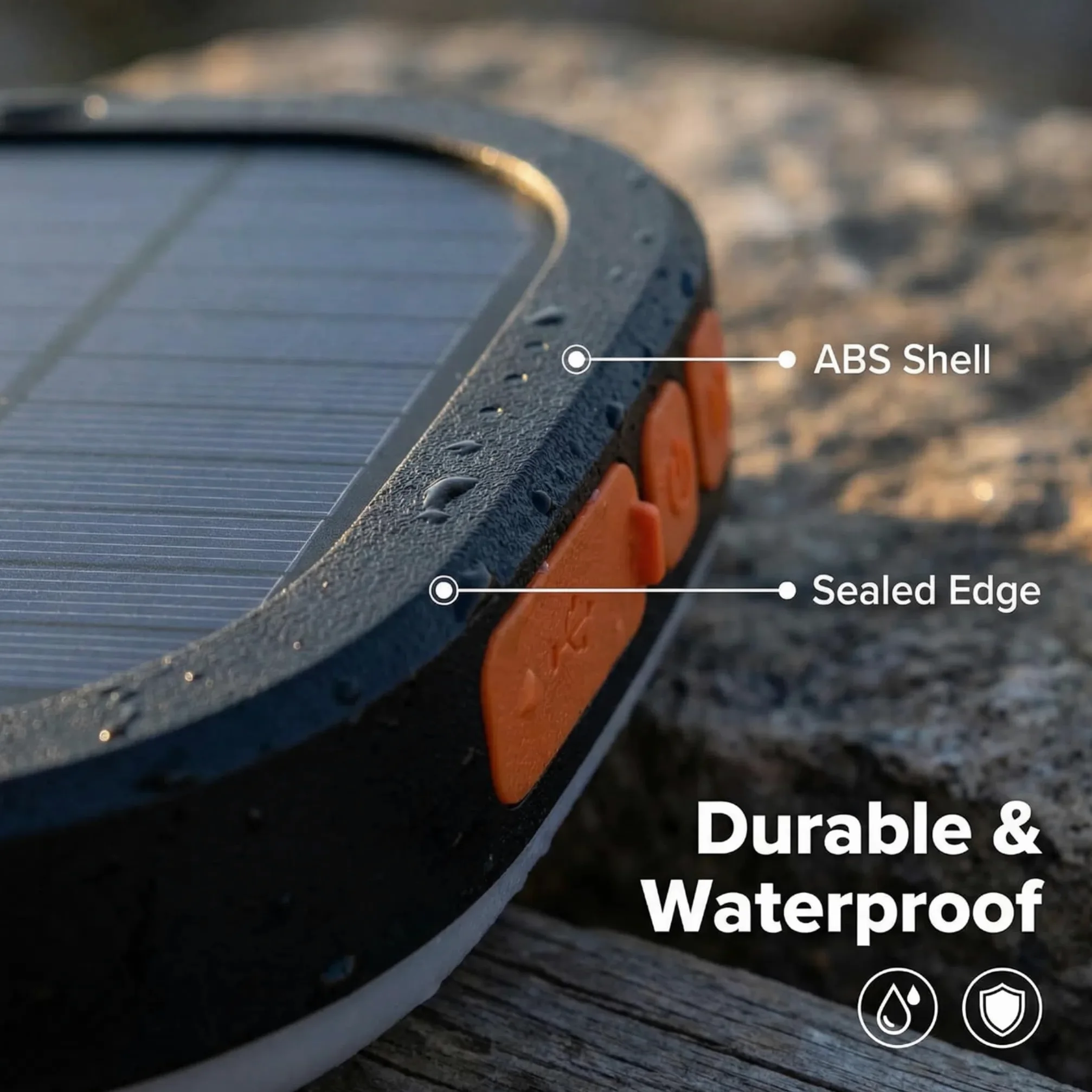 Linterna solar con control remoto de 5000 mAh, recargable, luz LED esencial para camping, 2000 lúmenes, 5 modos de luz, IPX5, impermeable, con linternas de carga USB para cortes de energía, peces