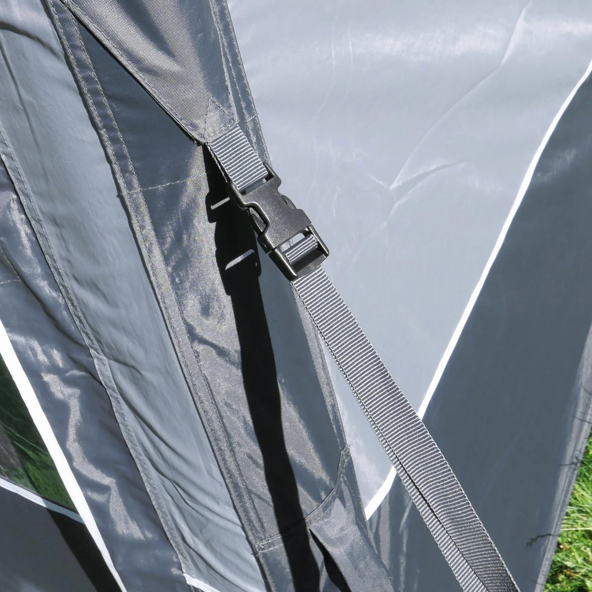 your GEAR Otranto Air - Techo solar inflable de 380x250 cm, columna de agua de 5000 mm, ideal para caravanas y autocaravanas, protección solar