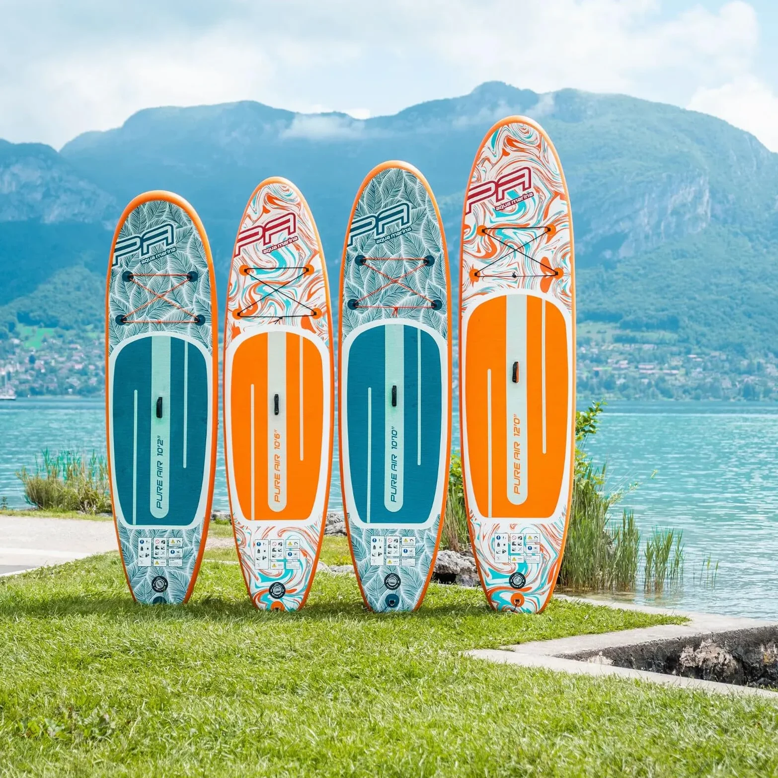 Aqua Marina Pure Air Coast 10'10 - Tabla de surf hinchable (330 x 82 x 15 cm)