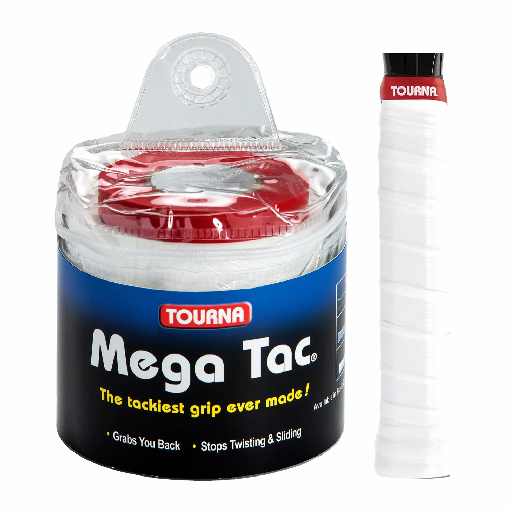 Tourna Mega TAC Sobreagarre Extra pegajoso Paquete de 30