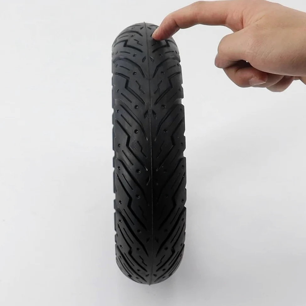 Neumático para Patinete eléctrico Neumático Macizo de 10 Pulgadas 10x2,5 10x2,50 Neumático Macizo no neumático para Patinete eléctrico Piezas para Ruedas eléctricas de Coche de Equilibrio Rueda para