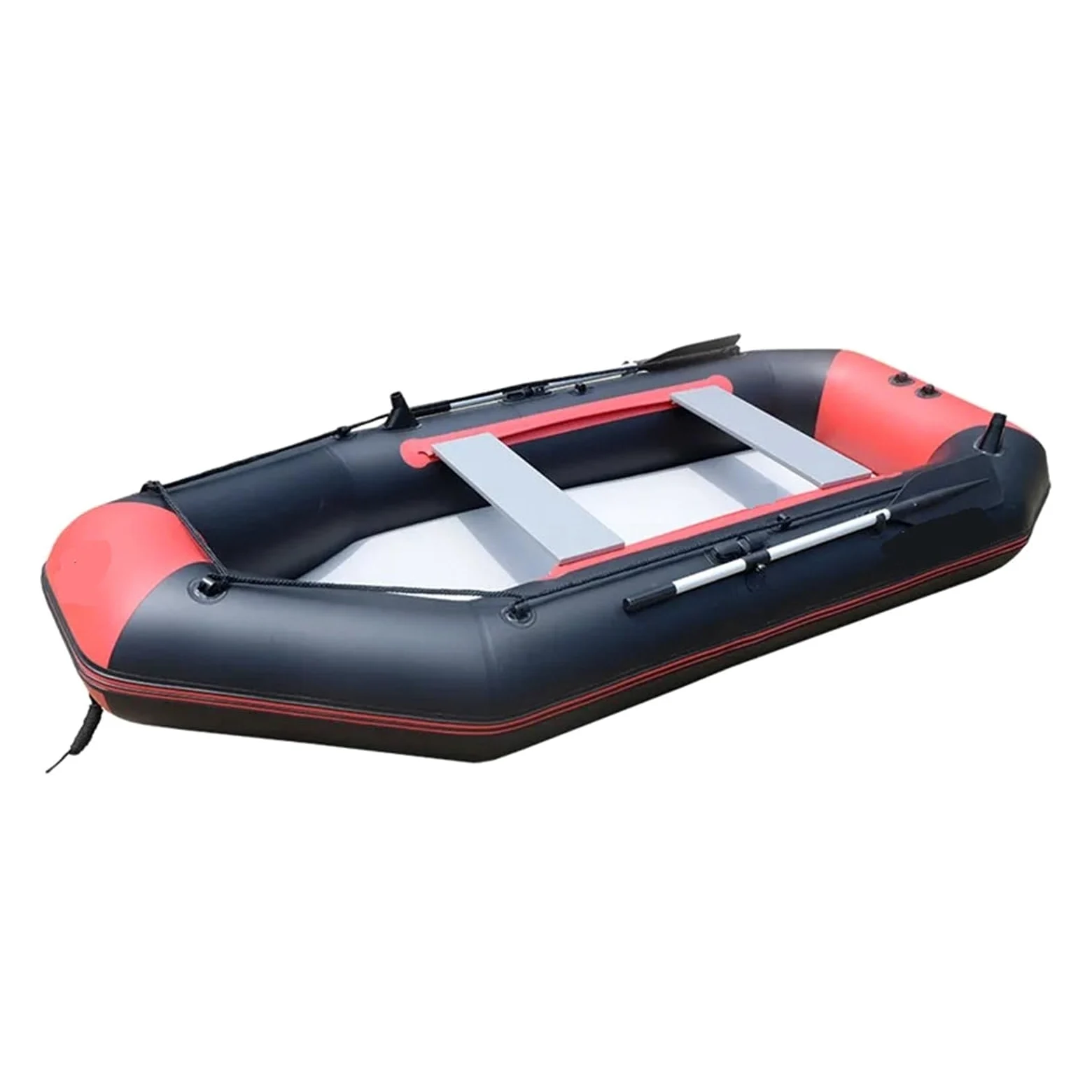 Barco de Pesca, Botes remos PVC, Estera Aire, inflables pontón Inferior