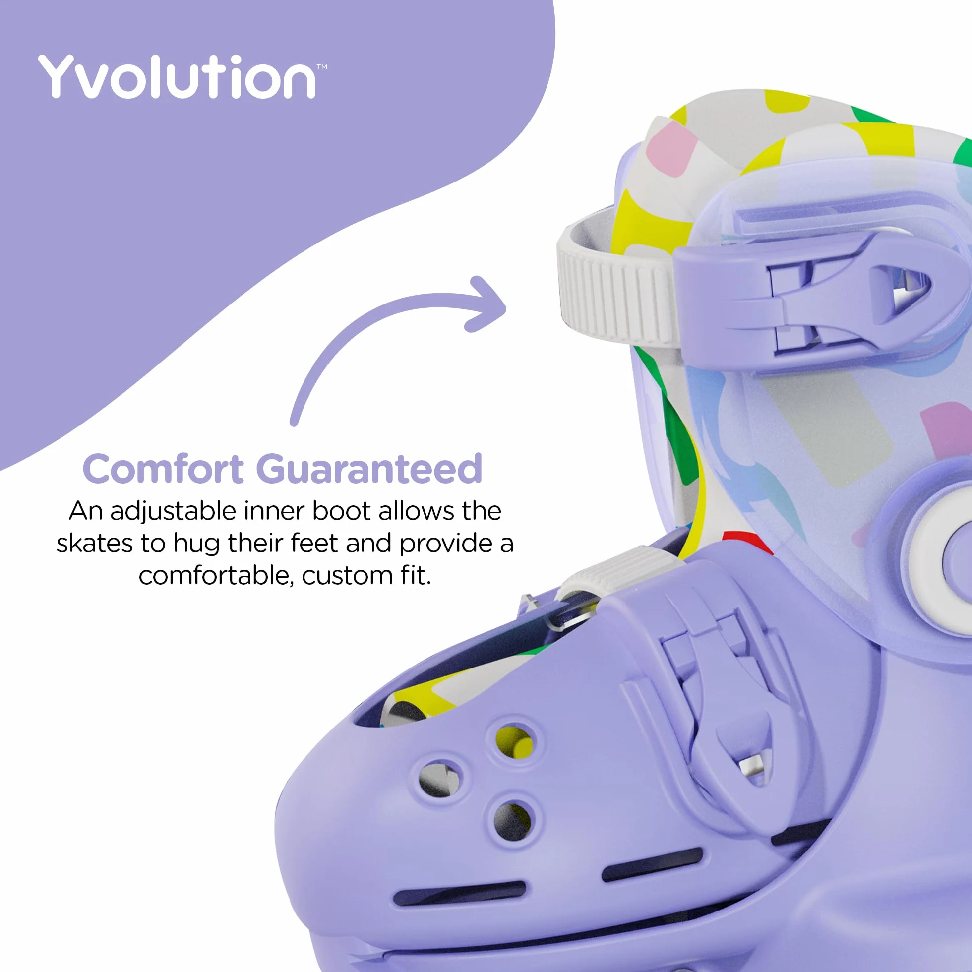 Yvolution Patines de aprendizaje para niños para principiantes, patines ajustables 2 en 1, se convierten de tres ruedas a patines en línea, no necesita herramientas para niñas y niños de más de 2