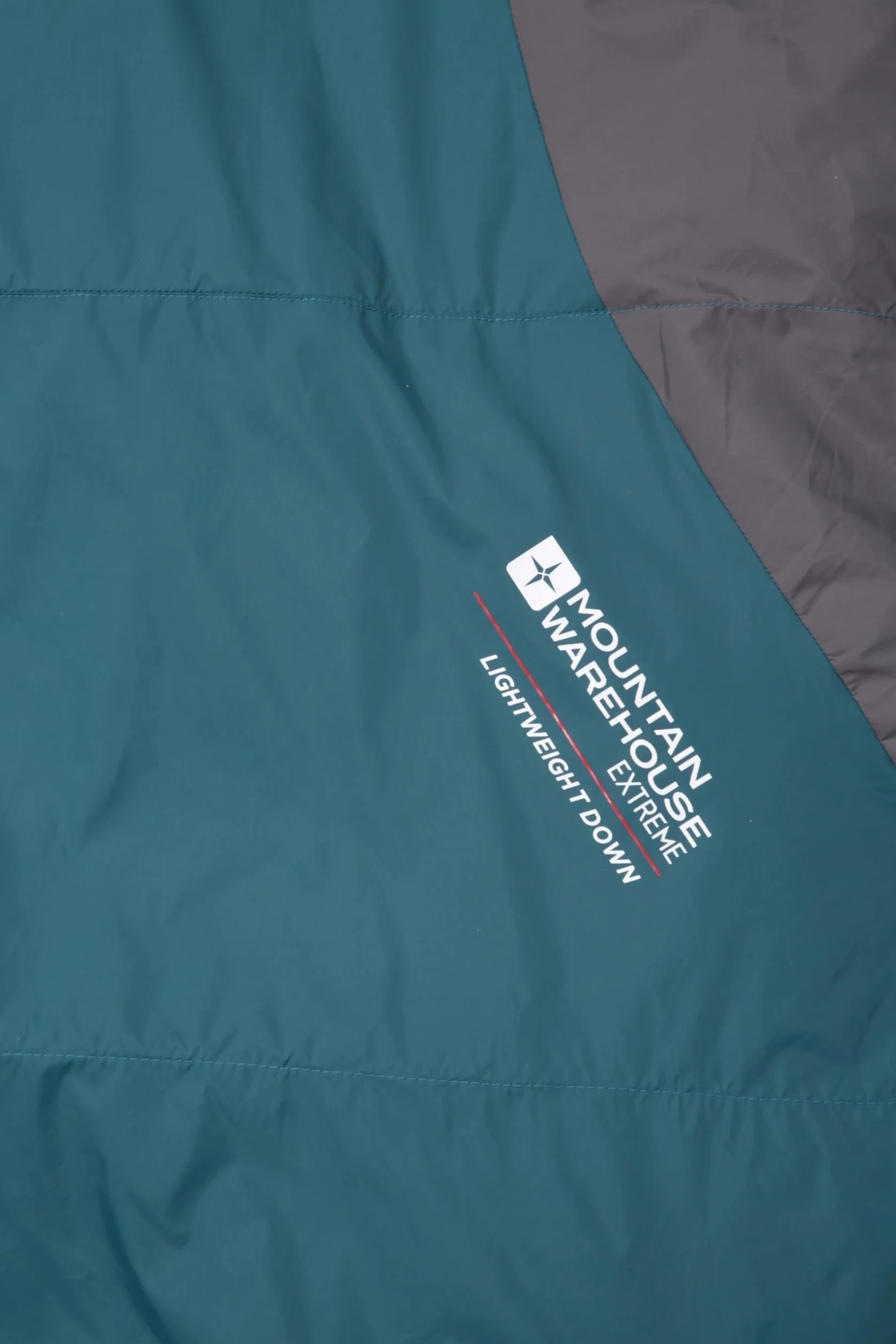 Mountain Warehouse Saco de Dormir de plumón Ligero Extreme - Saco de Dormir Tipo Momia, Capucha, Cremallera bidireccional - para Viajar con Mochila, Viajar