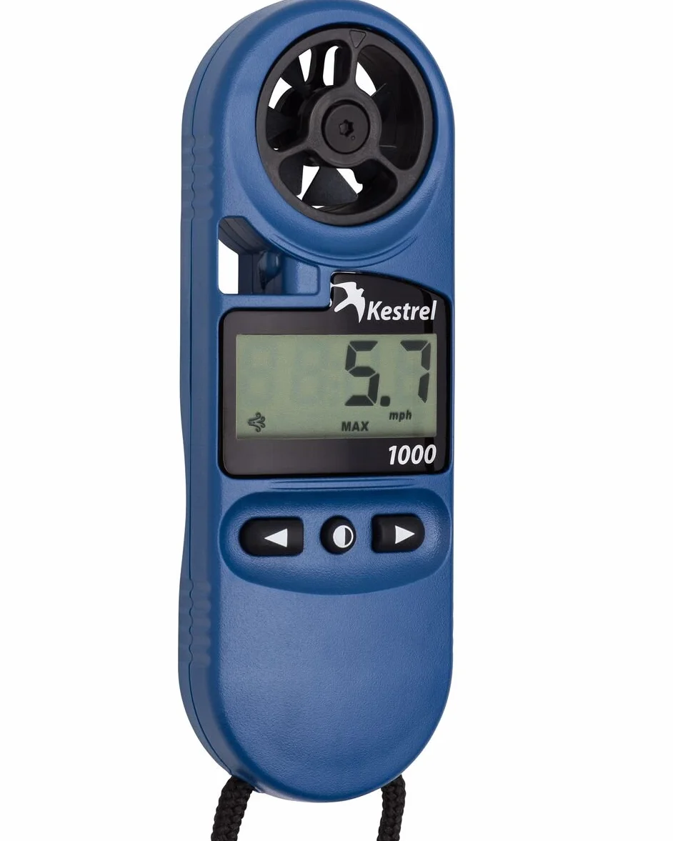 Kestrel 1000 Pocket Wind - Cable IDE, Color Azul