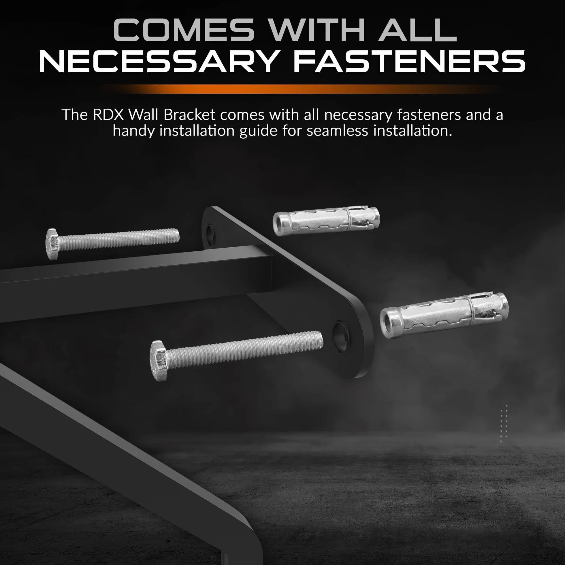 RDX Boxeo Pared Soporte De Fijaciones para Soporte Colgante de Acero con grillete en D, Percha De Hierro Resistente De Calibre 16 hasta 100 Libras, Entrenamiento de Boxeo, MMA, Muay Thai y Puñetazos