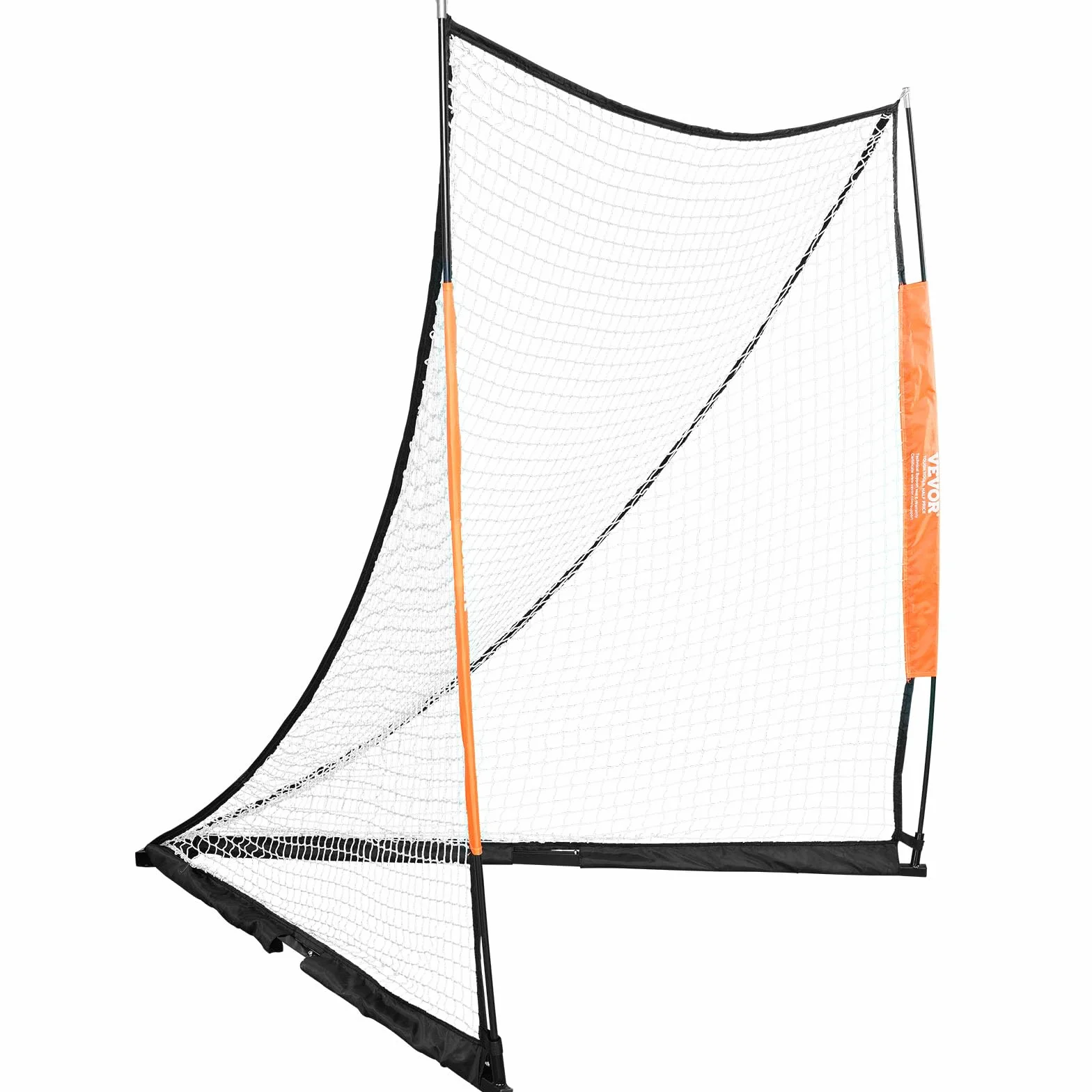 VEVOR Portería de lacrosse, red de lacrosse, portería de lacrosse portátil con bolsa de transporte, red de lacrosse de hockey con cobertura extendida, juego completo de accesorios de entrenamiento