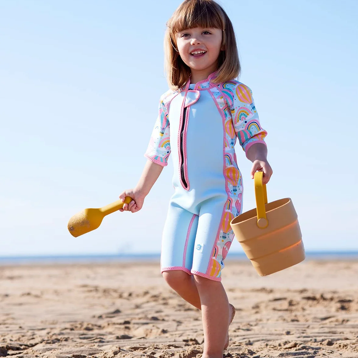 Splash About Shorty Wetsuit Neopreno 28°C Niña Manga Corta
