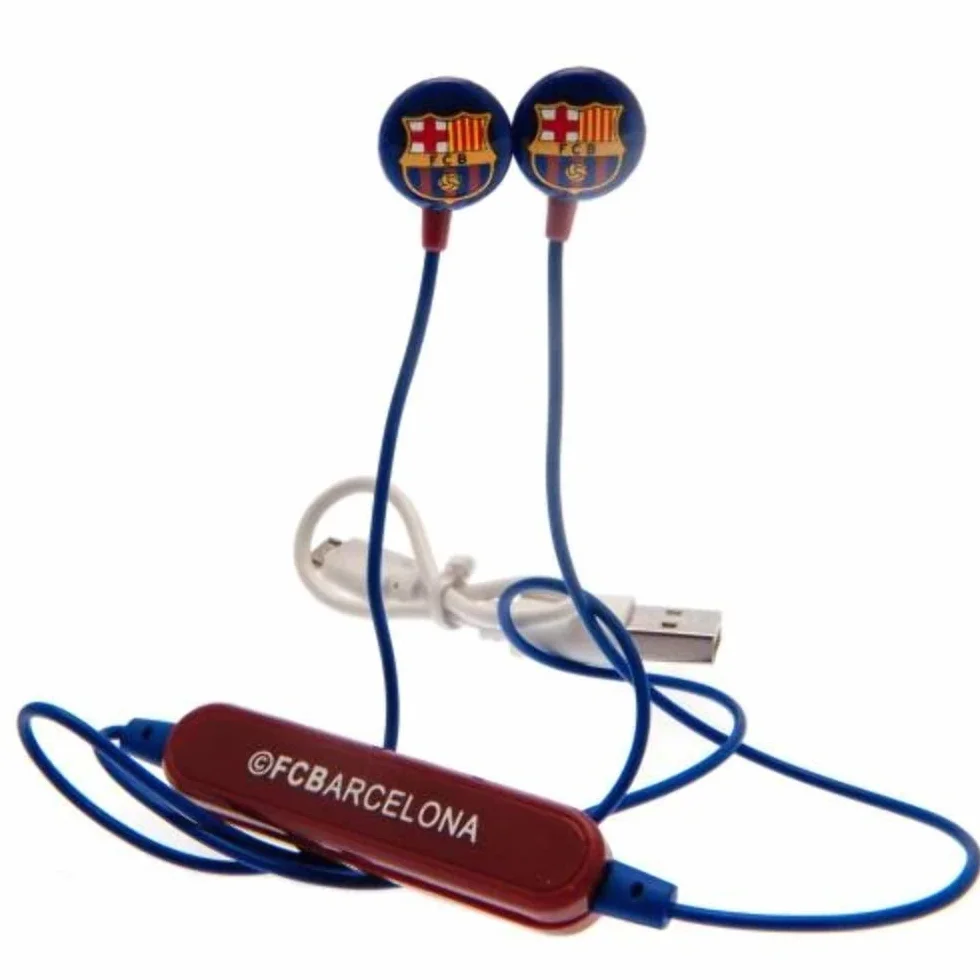 Seva Import Auricular Boton Barcelona 3006040 Azul