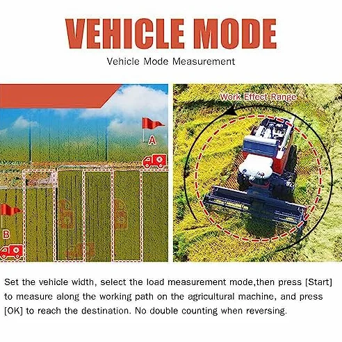 Dispositivo GPS de mano para topografía y navegación precisa, diseño antideslizante, ideal para bosques, tierras agrícolas, montañas, minas y zonas de lago