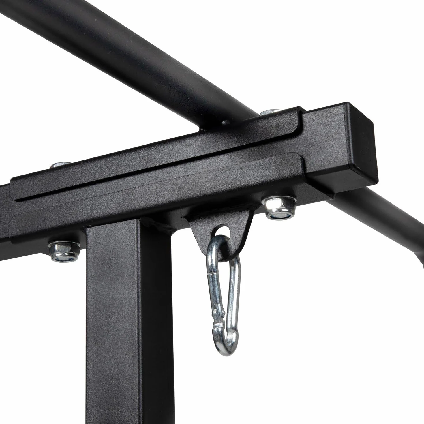 VirtuFit Soporte de pared para saco de boxeo con barra para dominadas, boxeo, saco de boxeo suspendido