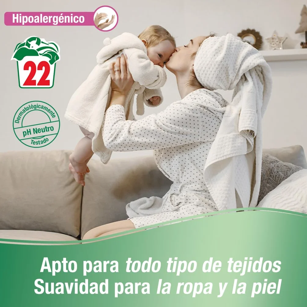 Frosch Baby Detergente Líquido Lavadora Ropa Bebé 1.5 L Hipoalergénico Ecológico