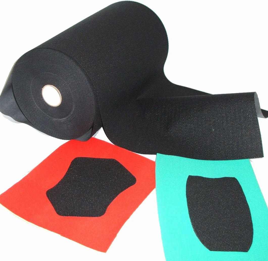 0,5 metros Repare Patch Material de Melco T-5500 -traje isotérmico/traje seco, Scuba - adhesivo termofusible, aplicar con plancha eléctrico (Negro, 300 mm Ancho)
