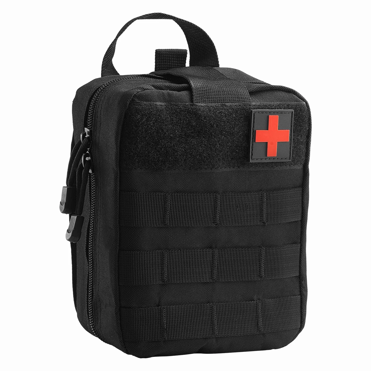 VEVOR Botiquín de Primeros Auxilios, Bolsa de Nailon 600D 210x150x110 mm 250 Piezas para Emergencias