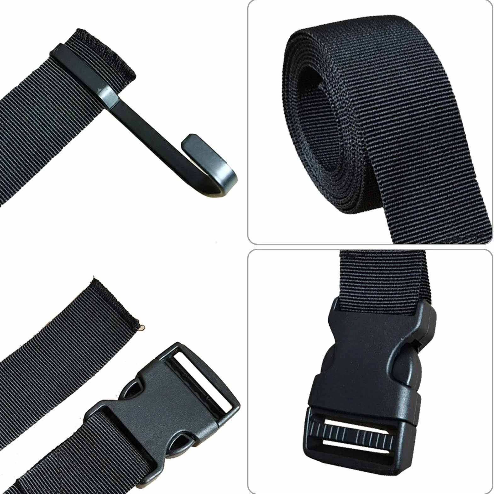 astound Treestand Strap Gear - Percha para accesorios con varios ganchos, soporte para accesorios con múltiples ganchos para equipos de caza, arco, carnero, sillín, binoculares, accesorios de caza