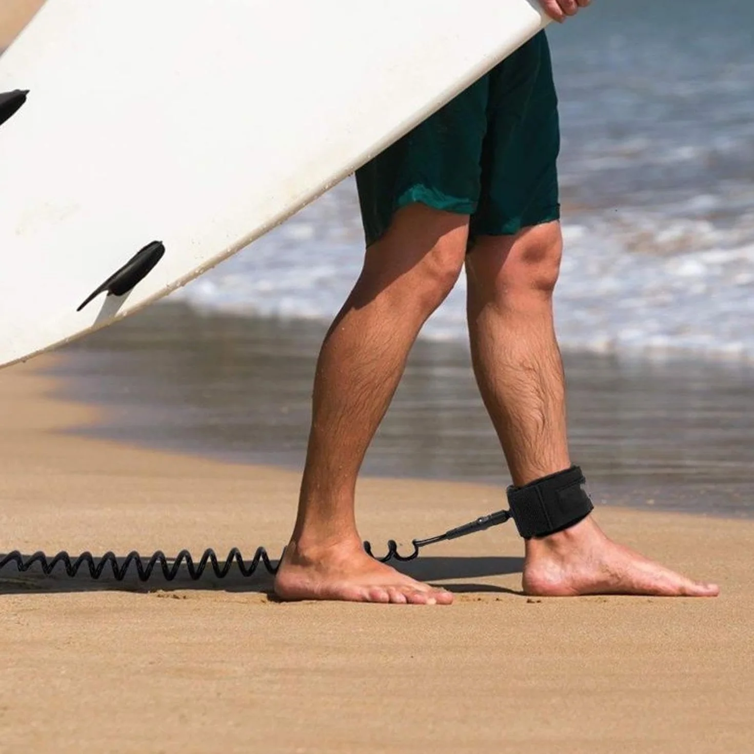 Cuerda De Surf Elástica Correa para Tabla De Surf, 2 Uds.
