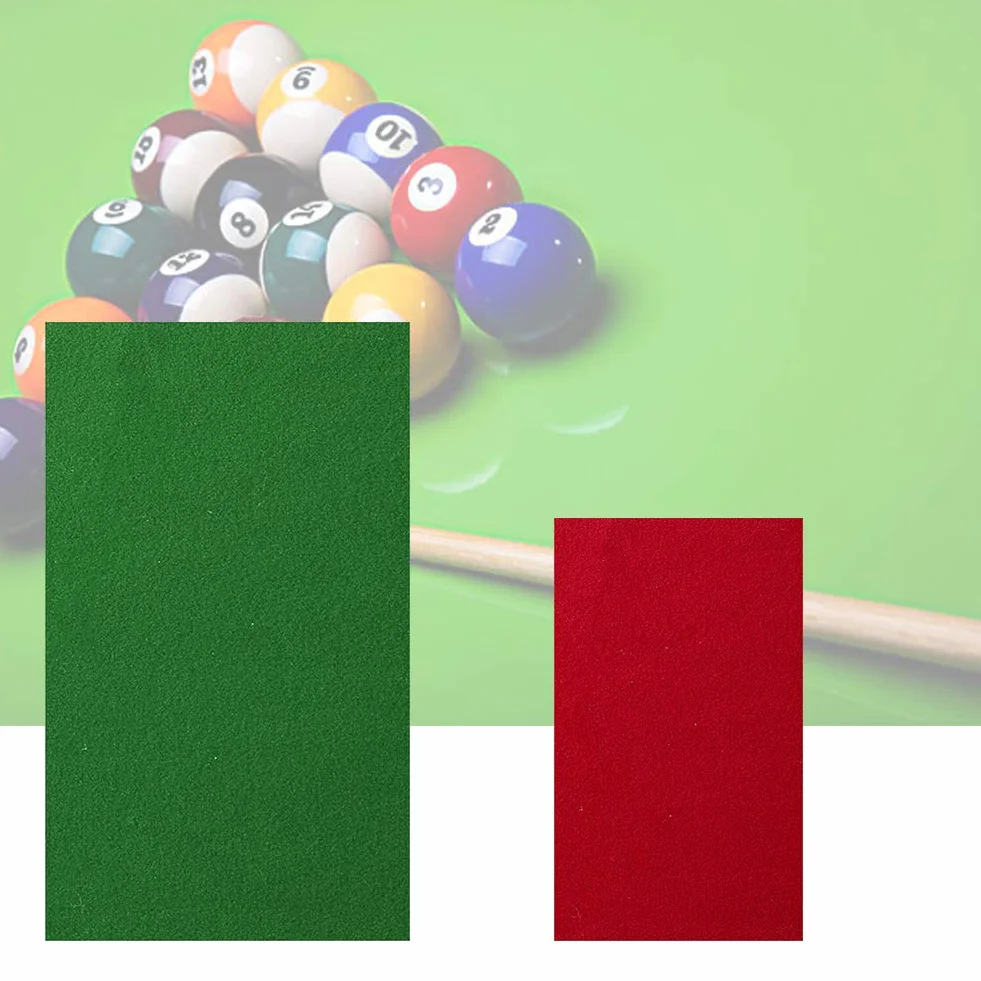 Kisbeibi Mantel de mesa para billar profesional nailon sólido verde 2,8 x 1 m