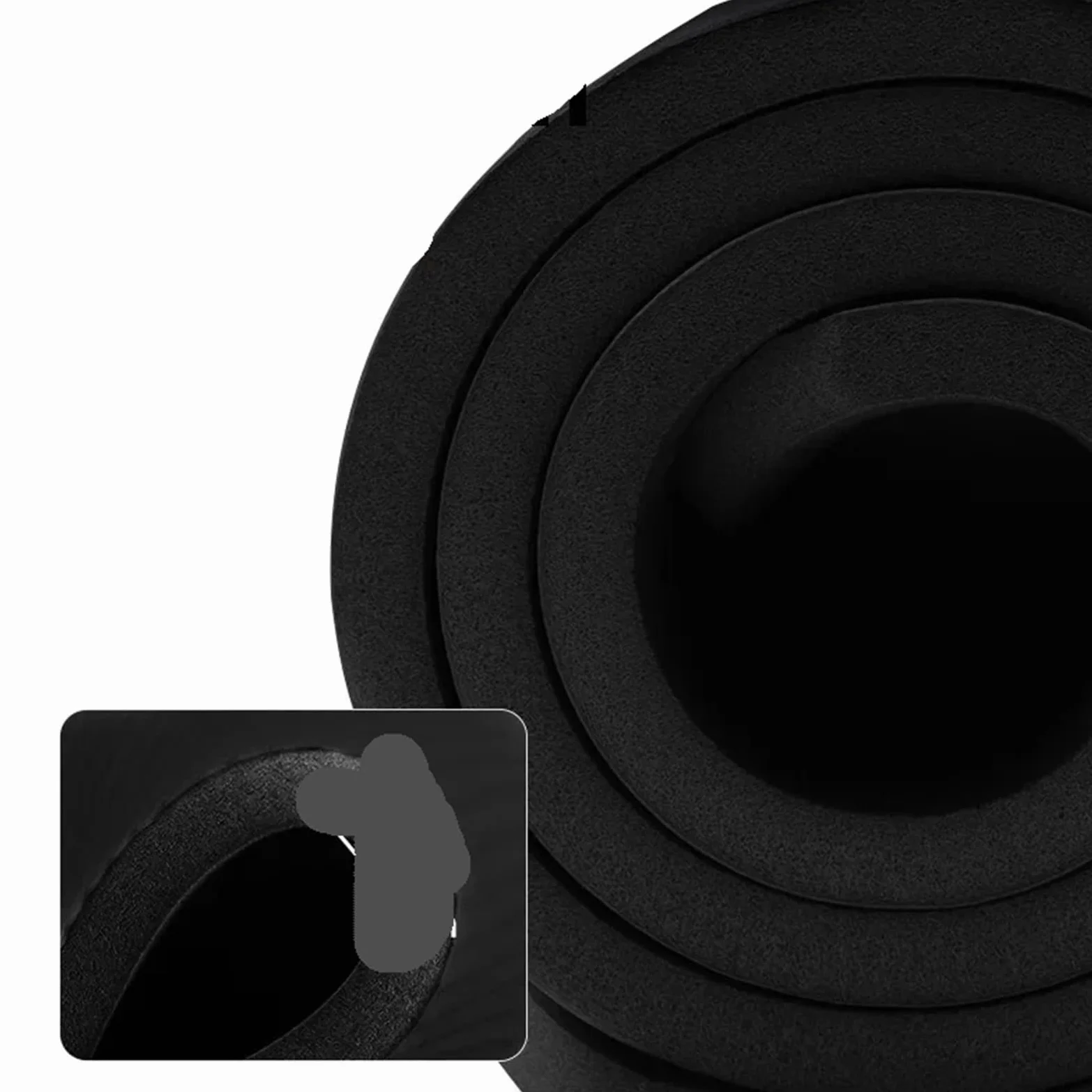 Esterilla de yoga de 200 x 90 cm de grosor, 20 mm de grosor, esterilla de gimnasio para principiantes, gruesa, ampliada y alargada, antideslizante, para yoga, para el hogar, pilates, estiramiento,