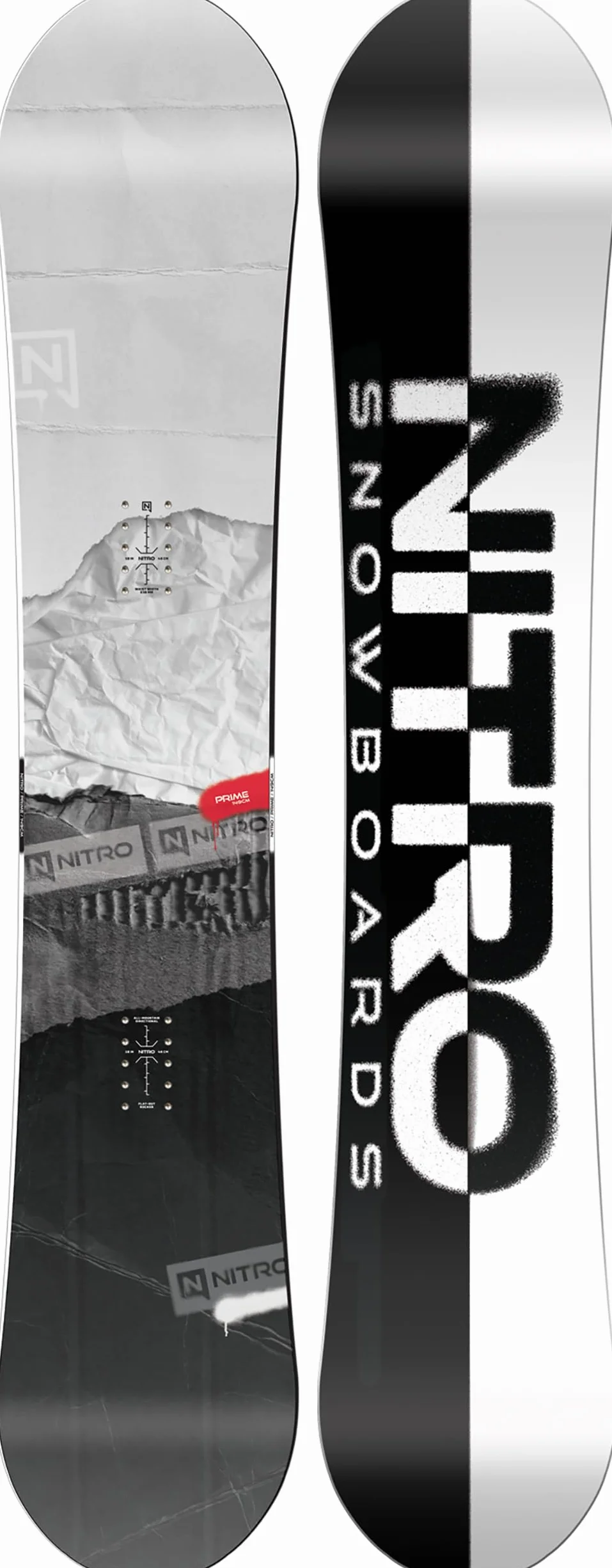 Nitro Prime Raw BRD´24 Tabla de Snowboard, Hombres