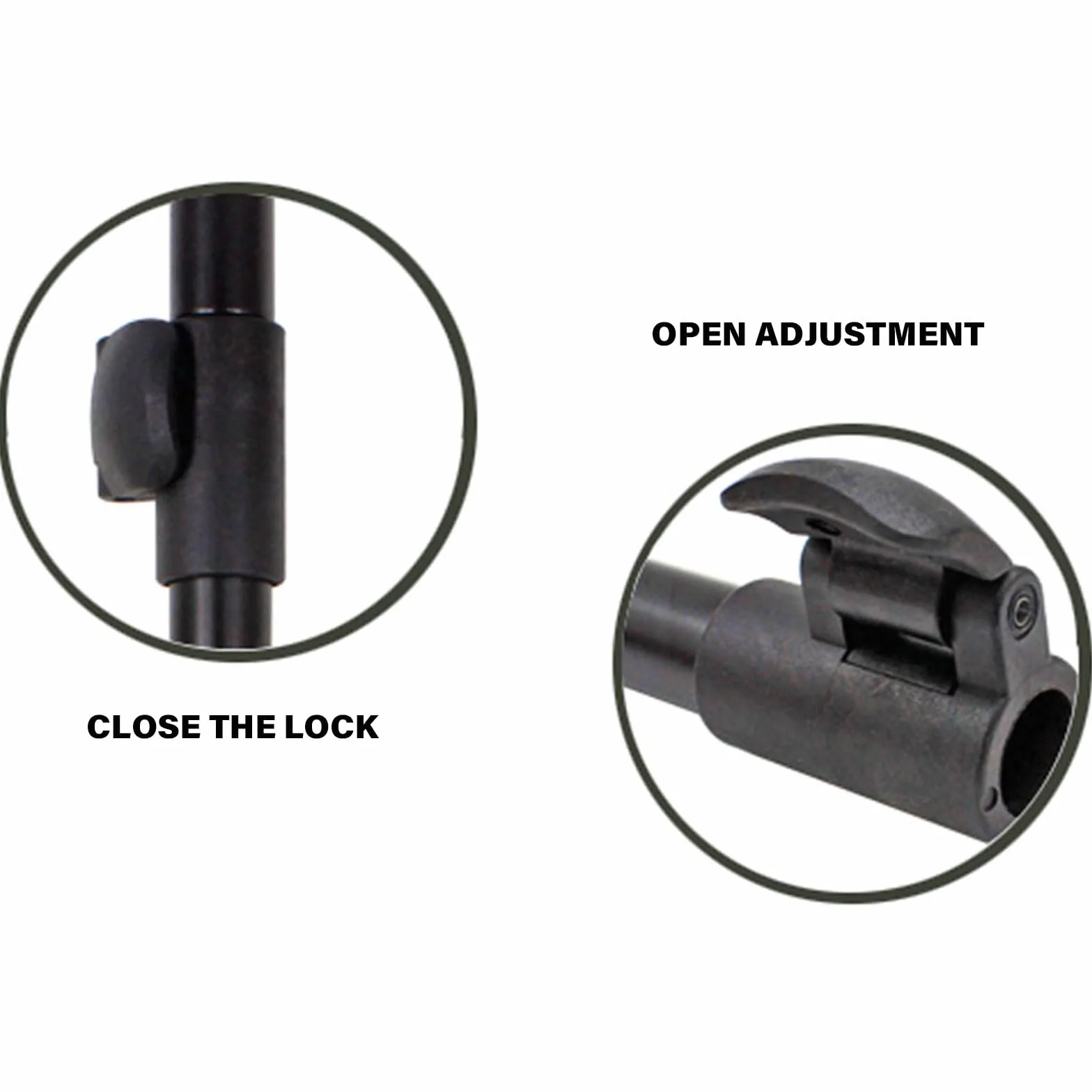 Soporte extensible para caña de pescar, ajustable, para carpas, bancos de pesca de repuesto, soporte para mordeduras, alarma, bancos de carpas ajustables