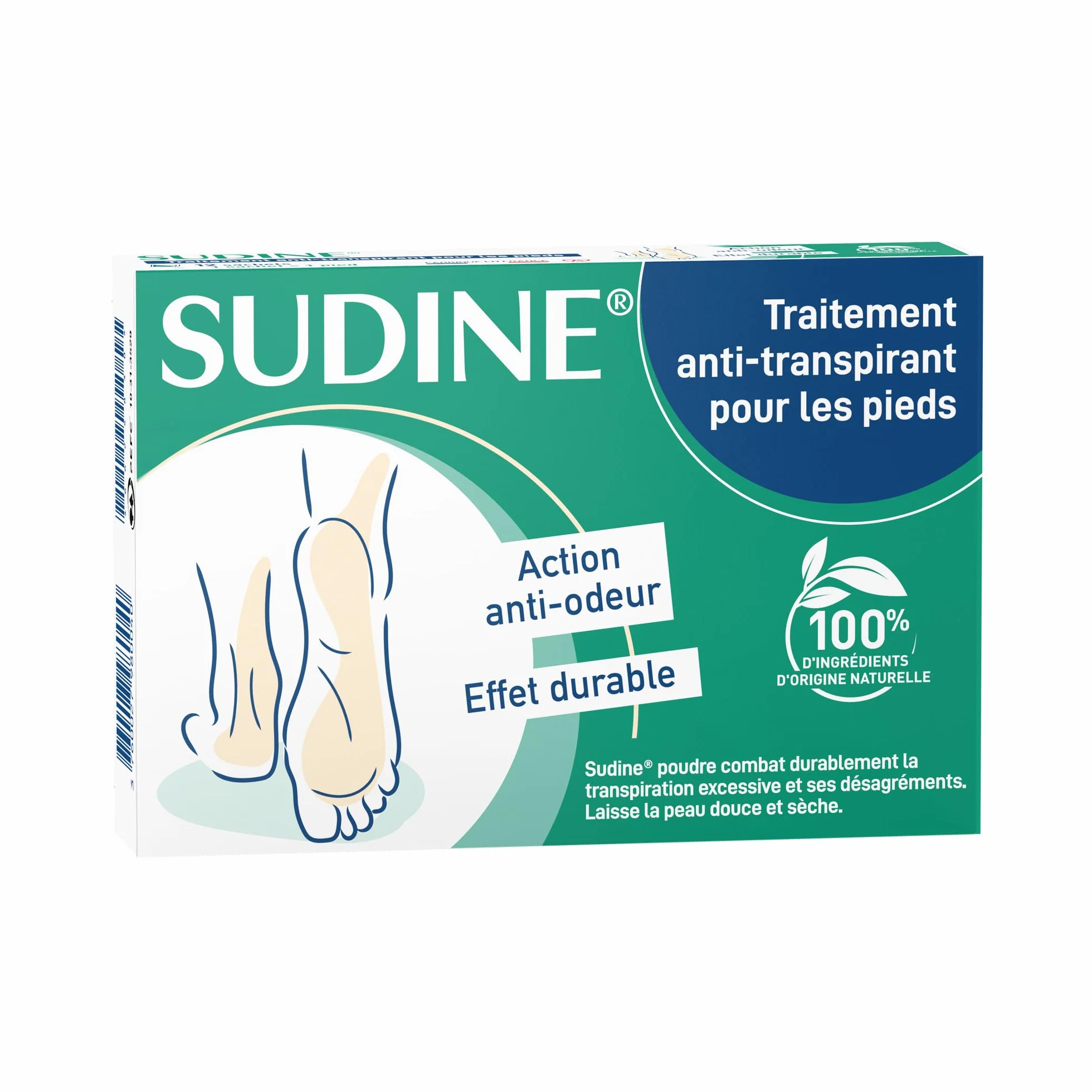 Sudine Polvo Antisudor Caja 6 Bolsas Dobles