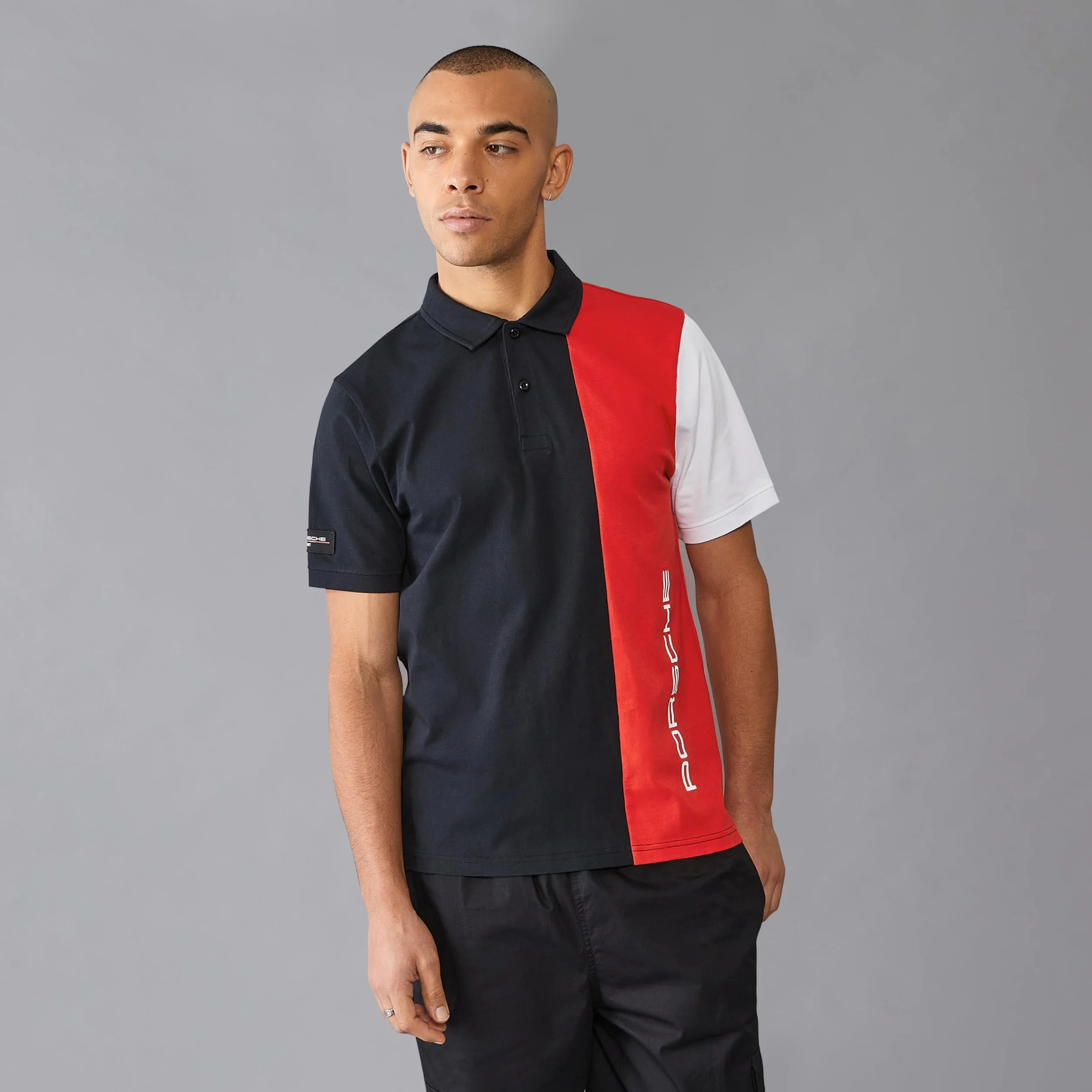 Porsche Motorsport Polo de Hombre Rayas