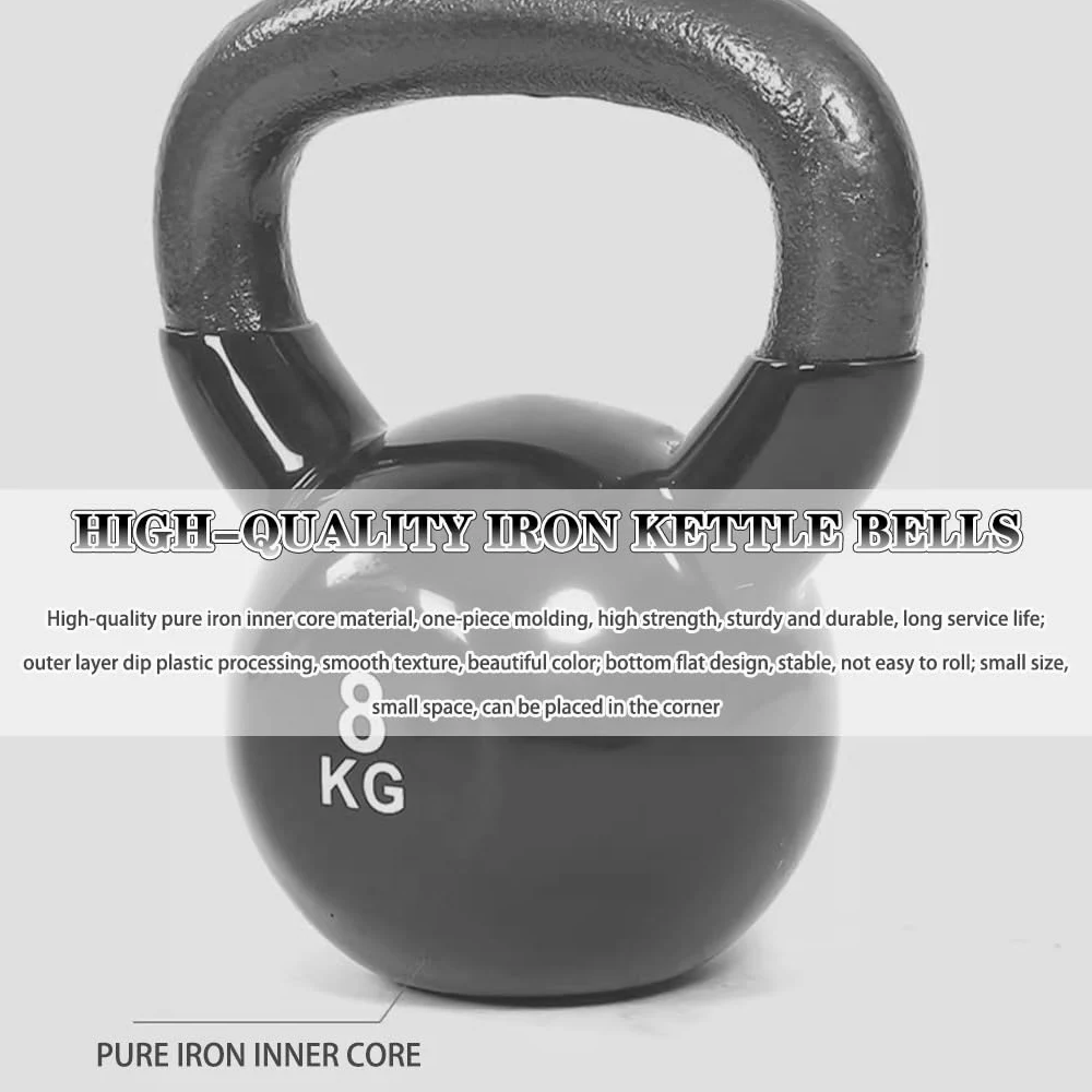 Ejercicio De Sentadillas En Casa Pelota Rusa, Pesa Kettlebell Modelado De Fitness Para Mujeres Pesa Rusa, Crea Una Curva Corporal Perfecta