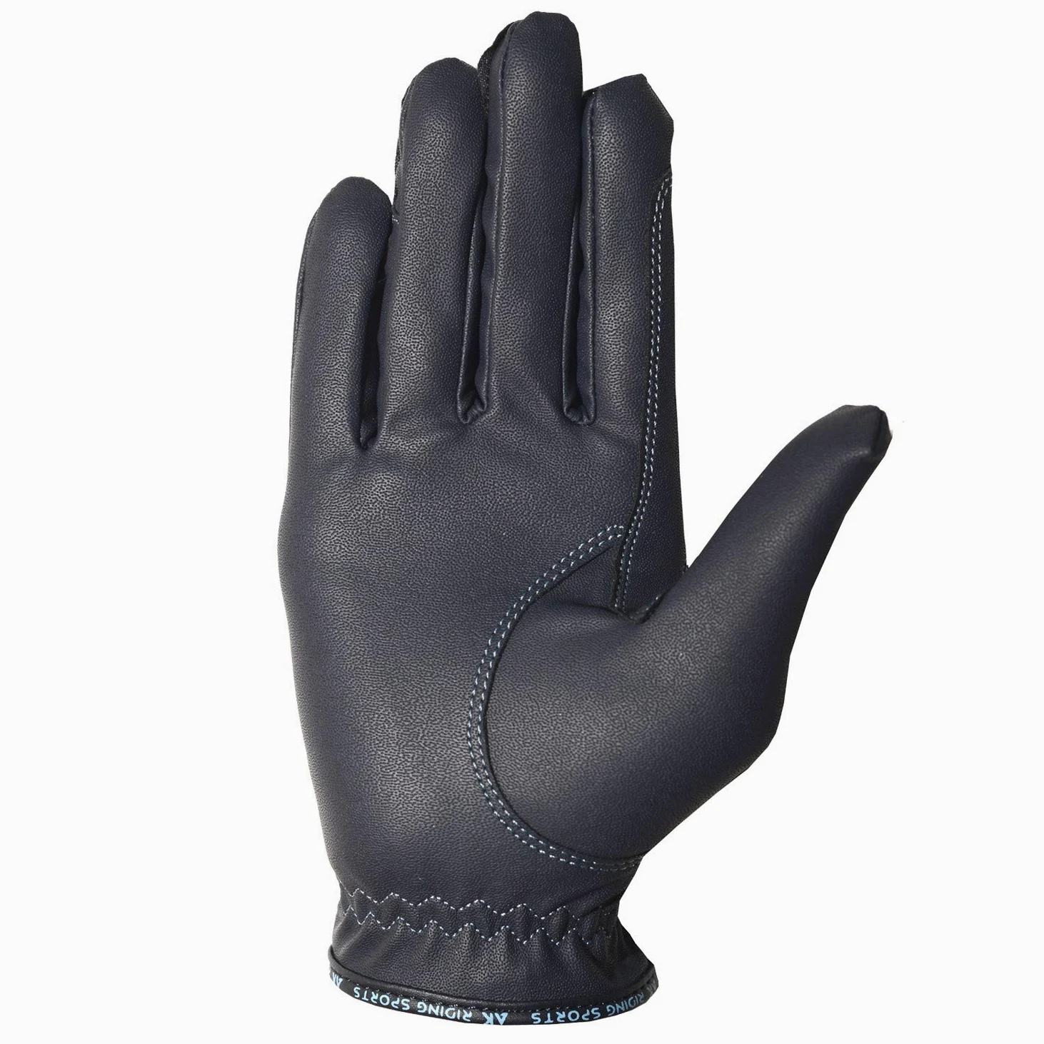 AK AKRS-6710 - Guantes de equitación para mujer, hombre y niño, con piedras