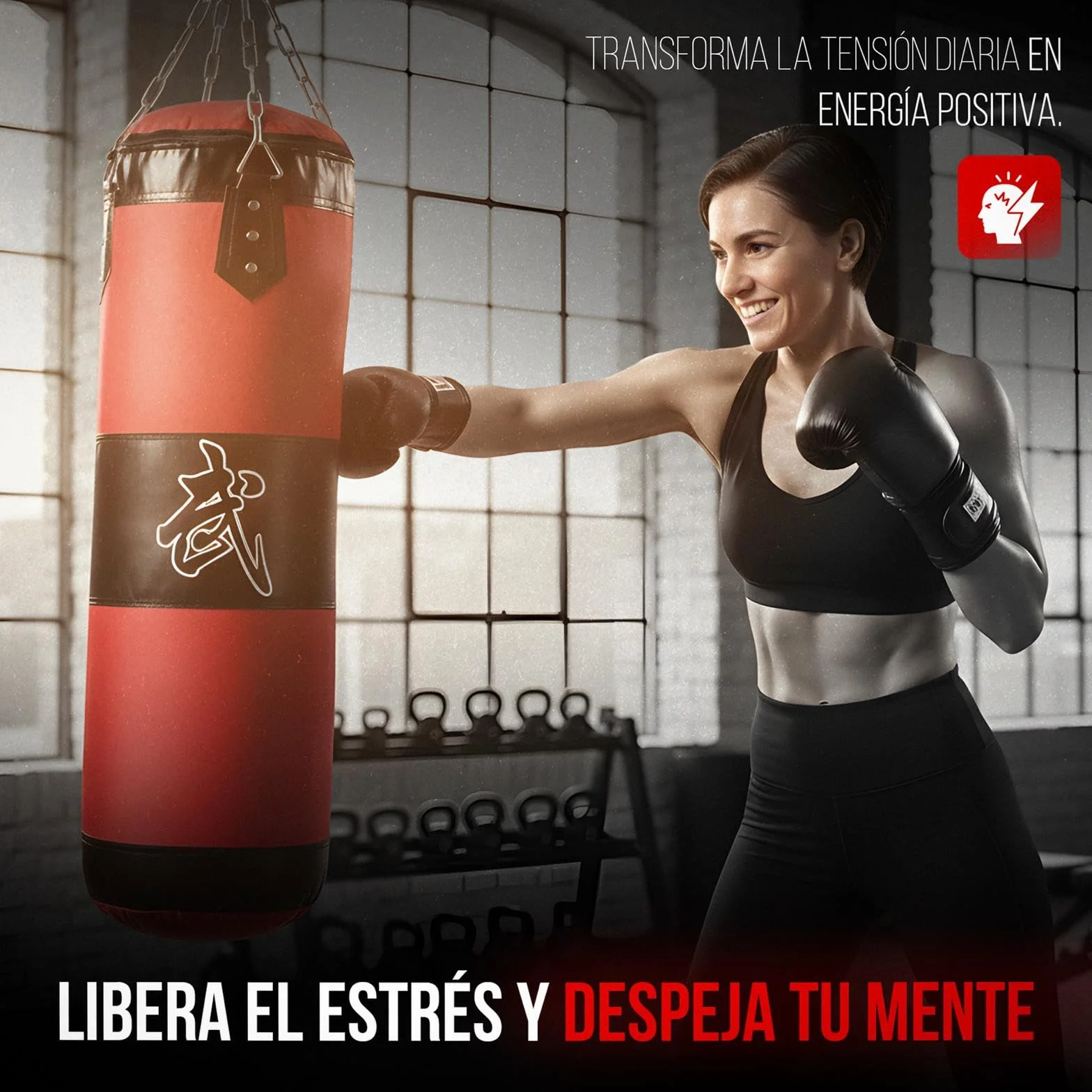 Sacos de Boxeo, Sin-Relleno para Adutos, Cadena, Saco de Boxeo Pesado, MMA, Extremadamente Resistente y Duradero, Kickboxing, Bolsa para Entrenamiento, Fitness, Artes Marciales, Ejercicio Fisico