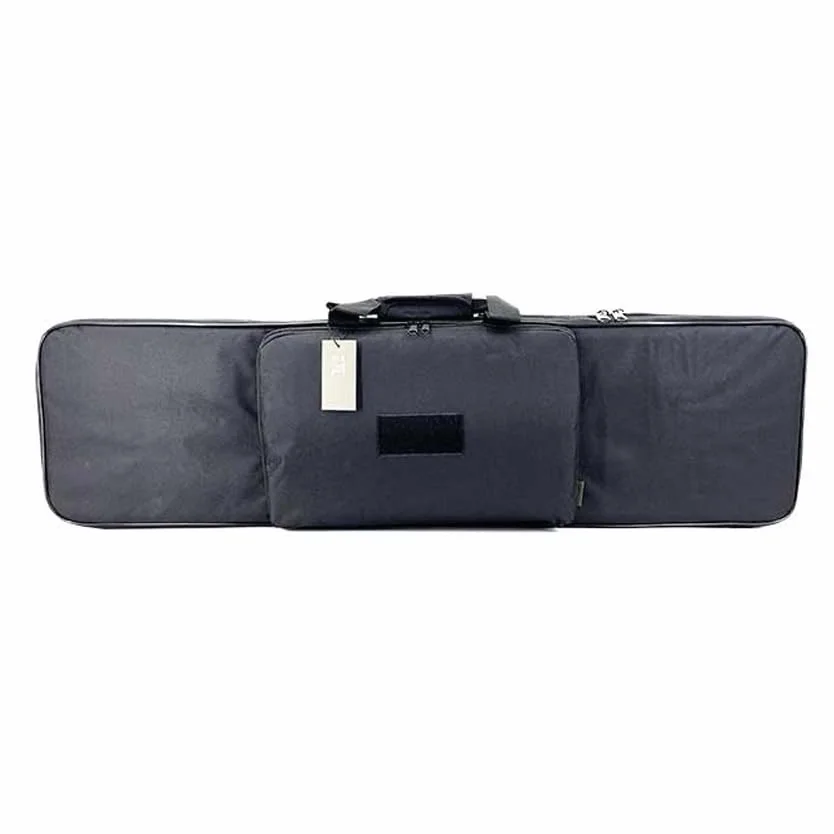 ECOMMUR Funda de Transporte SIXMM GB 1M BK Negra (100cm) | Funda de Tela para Proteger Armas largas. Funda para ecopetas de protección Universal (100 cm)